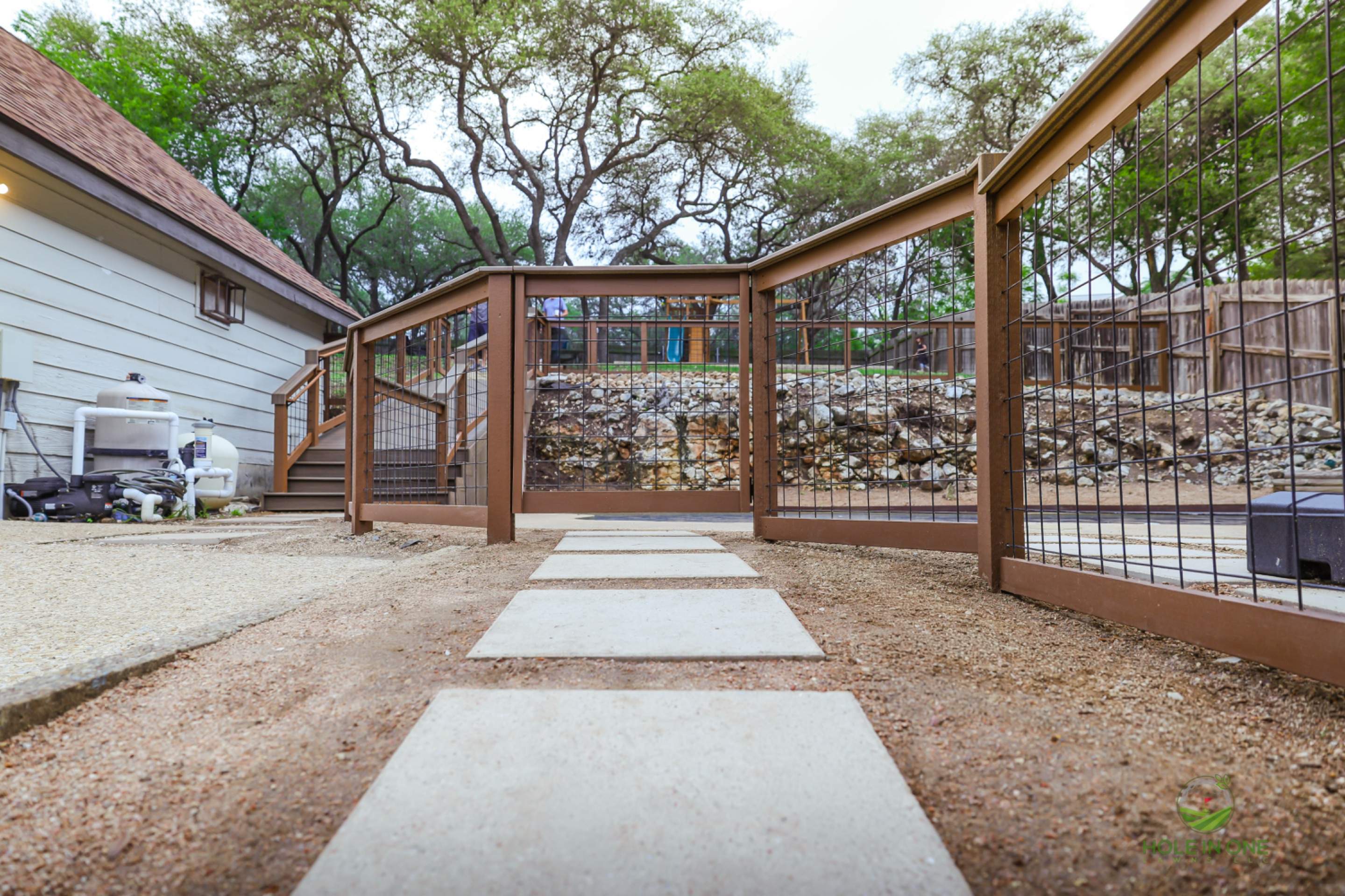 Hidden Forest, San Antonio TX by Hole In One Lawns, LLC