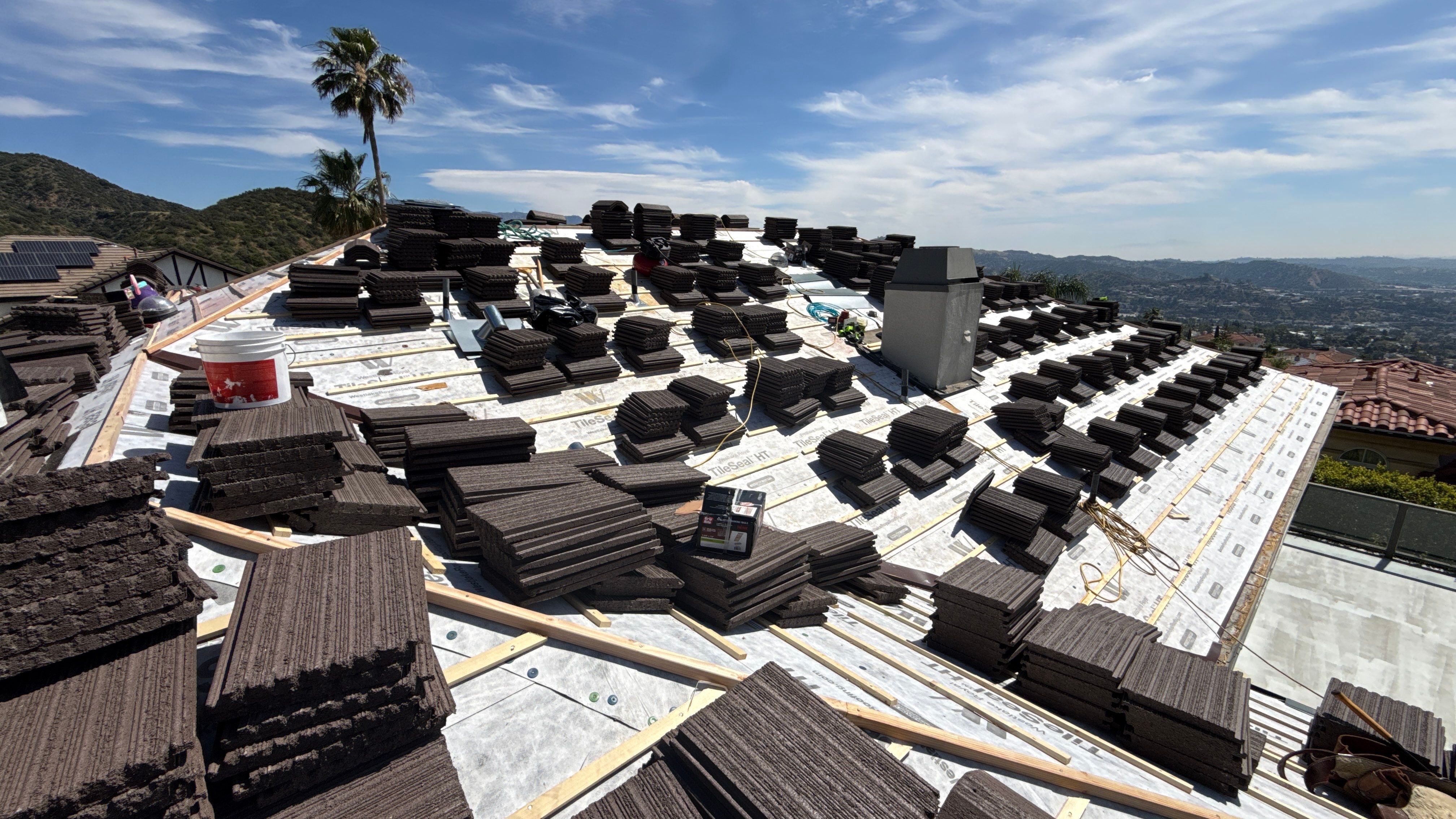 Residential Project in Glendale by Hull Brothers Roofing