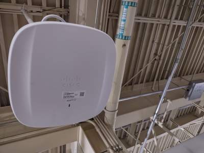 Structured cabling installation by CimaSolutions