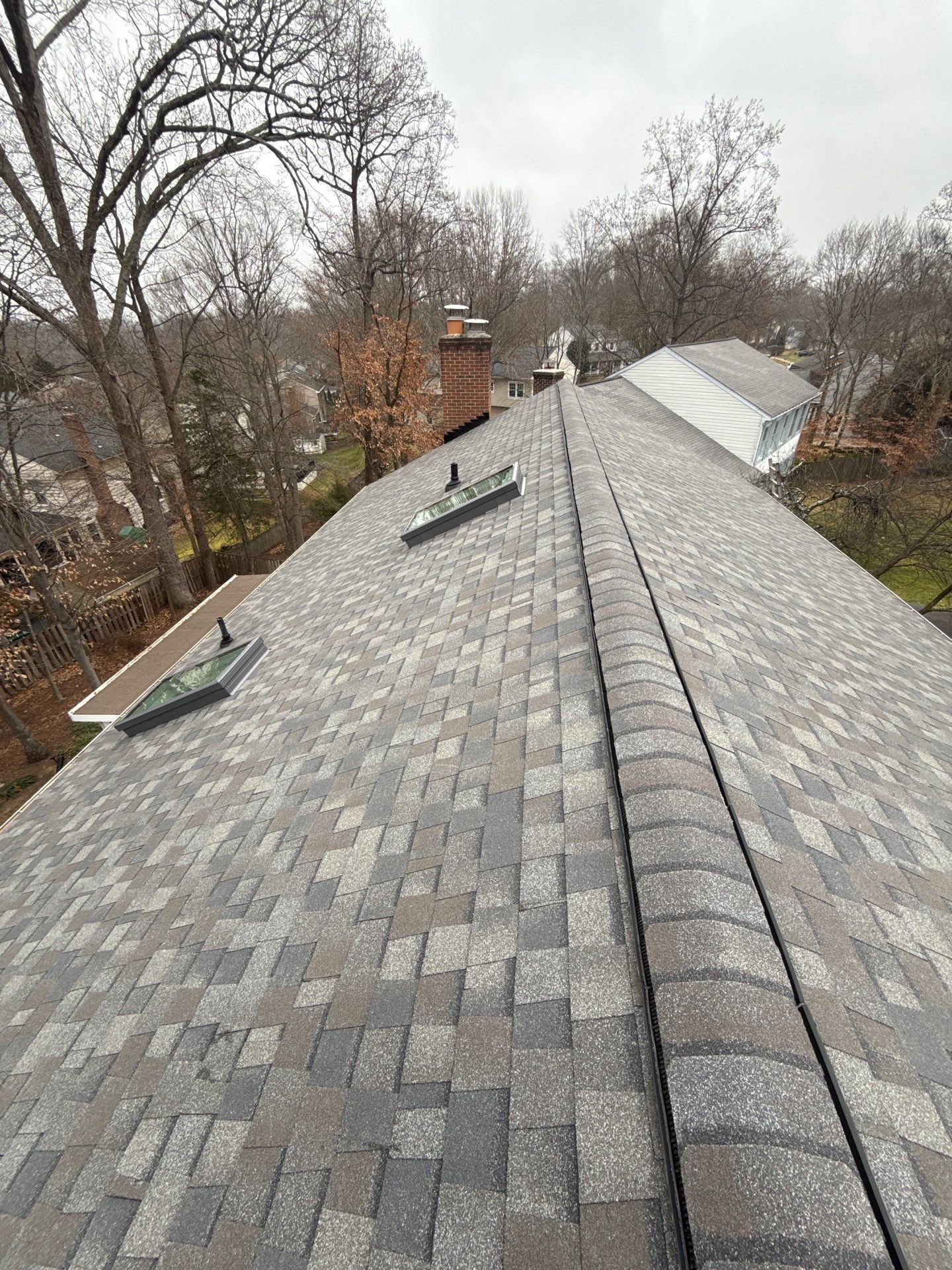 Fairfax Station :Residential Roof Replacement with CertainTeed Landmark Pro in Max Def Drift Wood  by RM Banning, Inc.