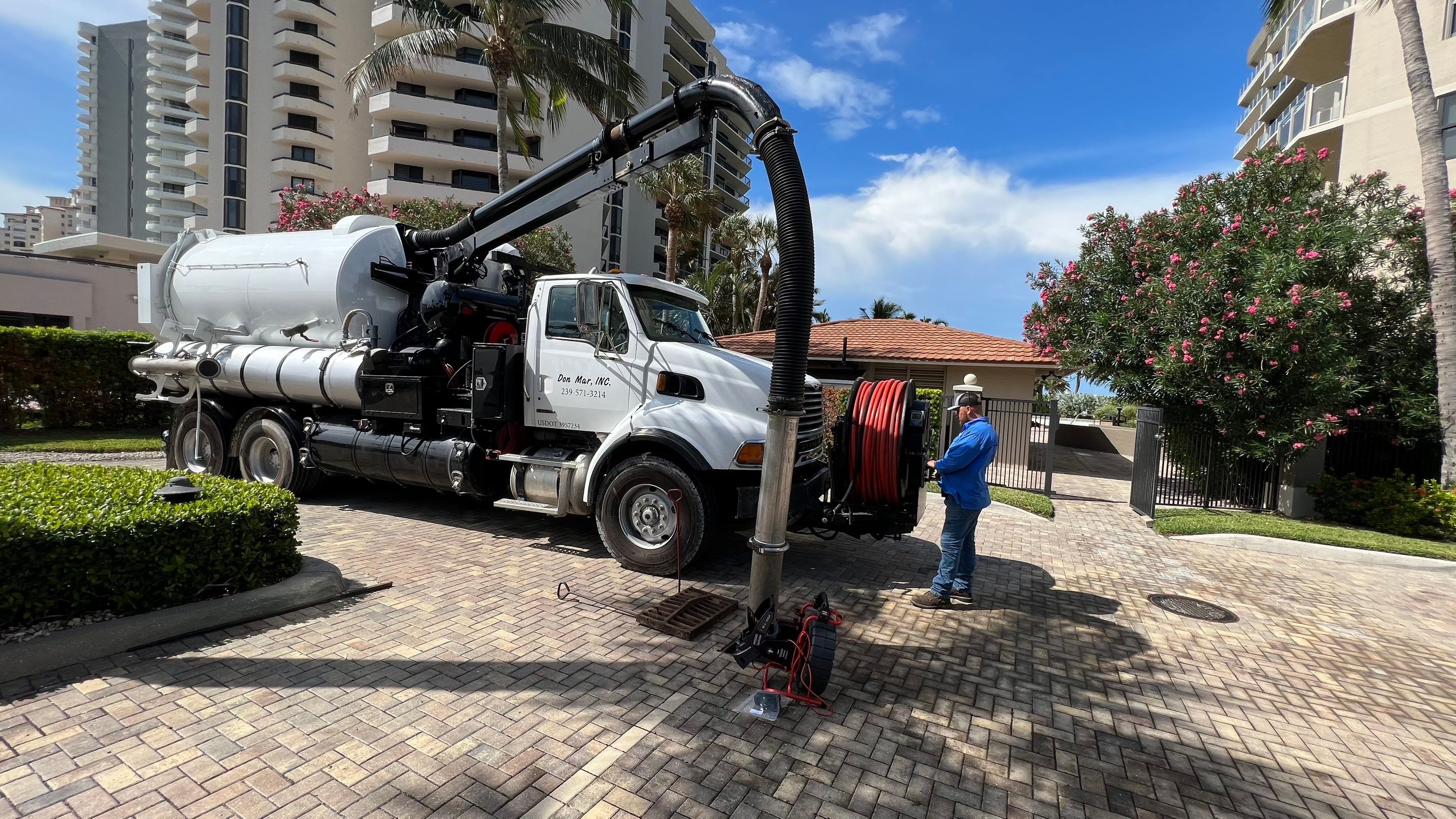 Condo Storm Water System Maintenance by Don Mar, Inc. Storm Water Solutions