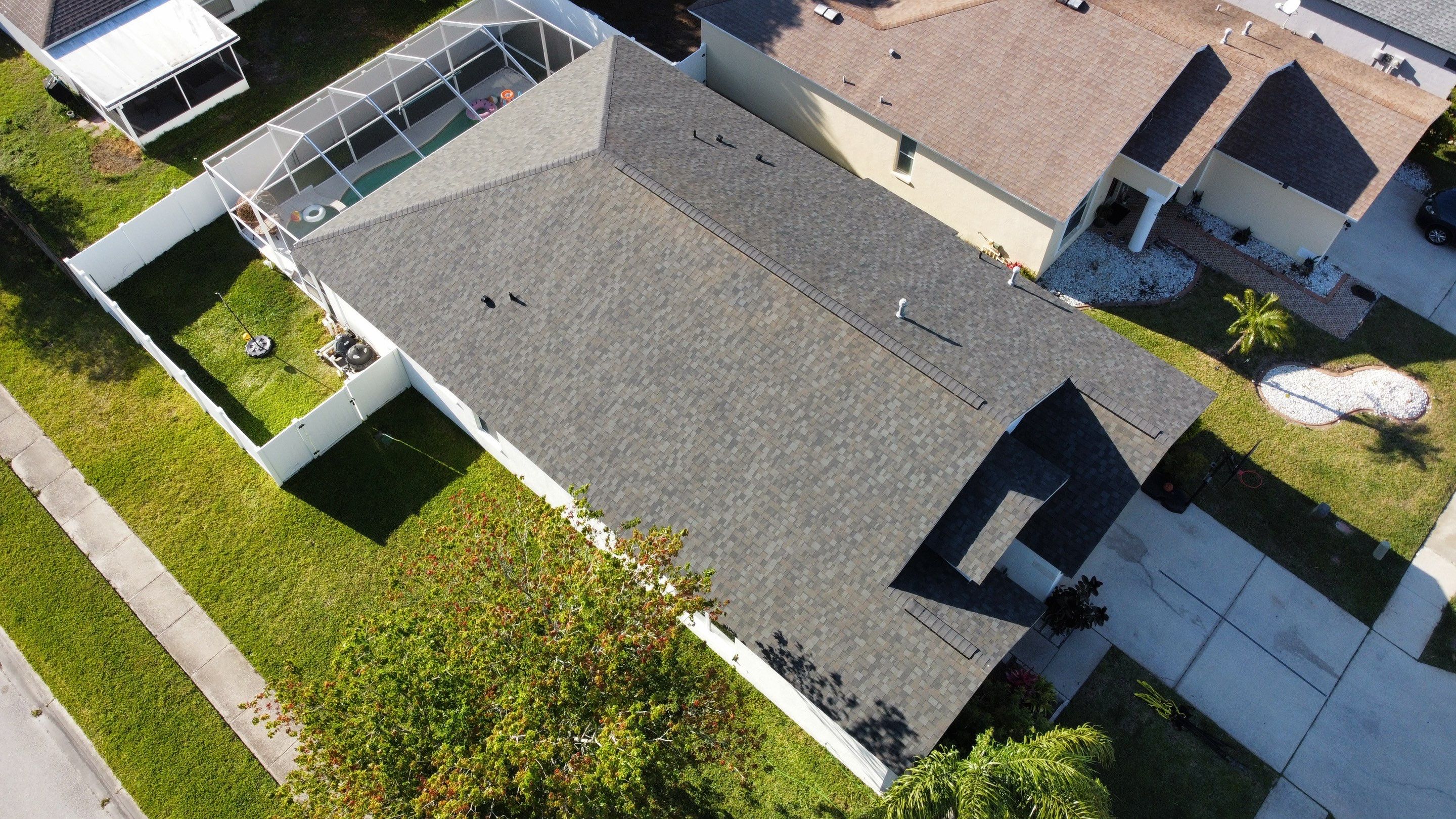 Roof replacement in Land O' Lakes FL, by Steadfast Roofing