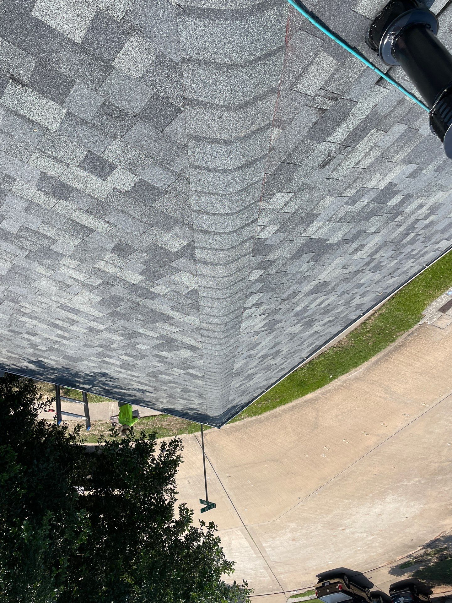 Residential Roofing Installation using Owen's Corning Duration (Lifetime) Shingles by Roof Repair Company