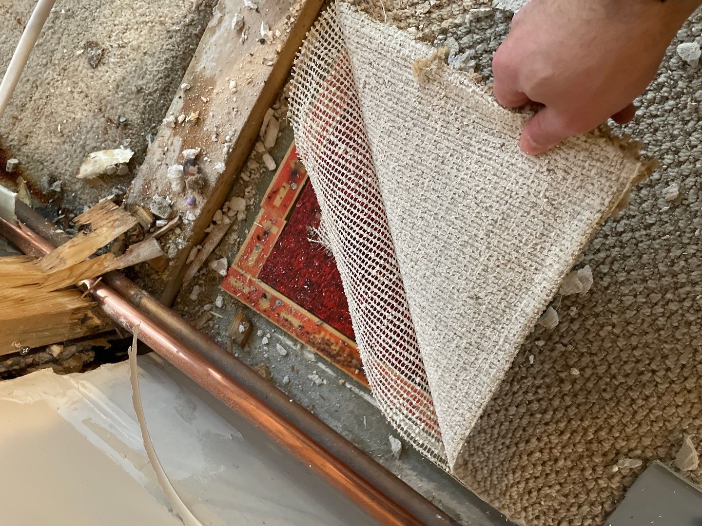 Project in White Lake Charter Township by EzDry Water Mitigation & Property Restoration