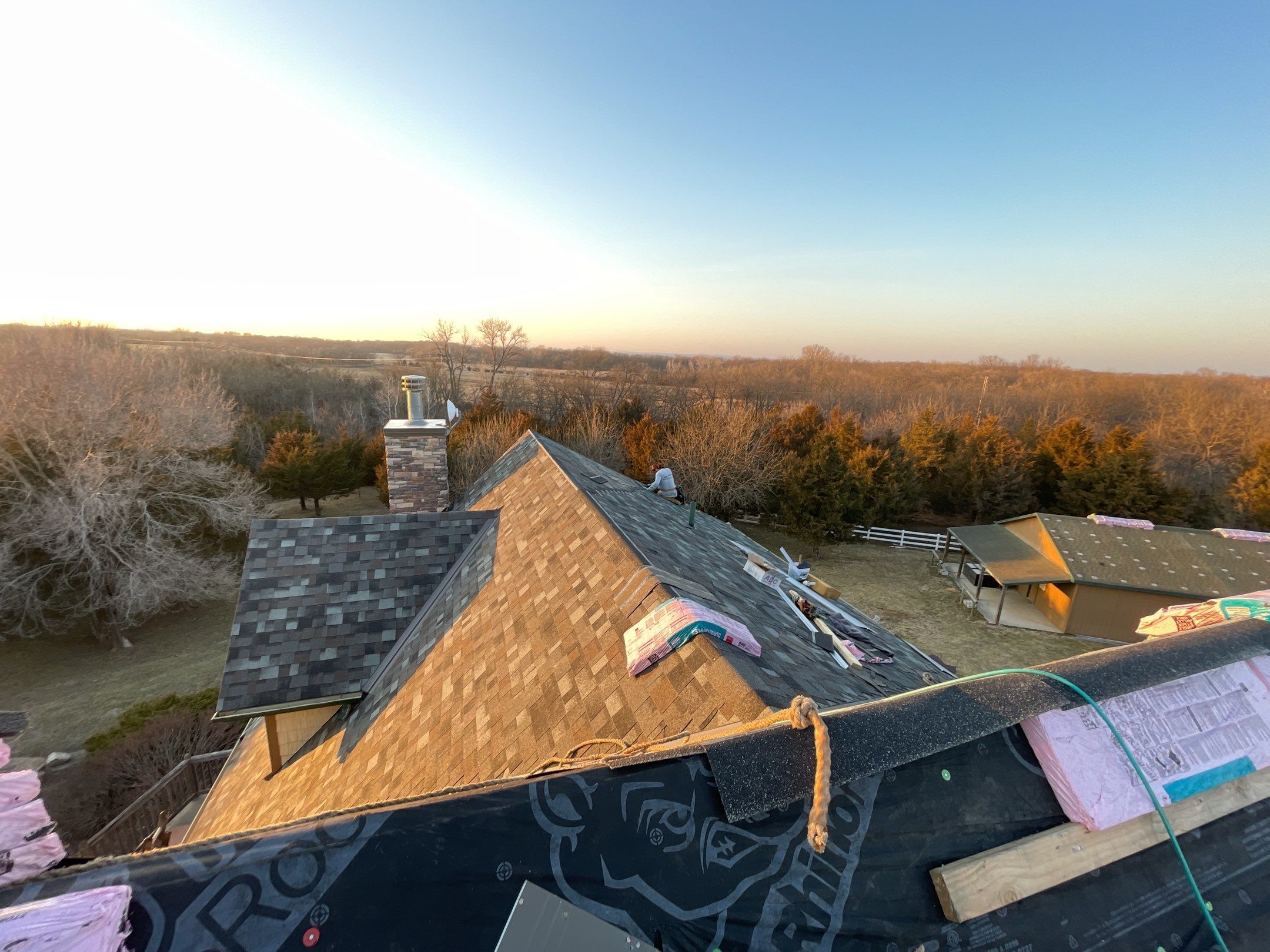 Project in Eudora by HT Roofing & Construction, INC