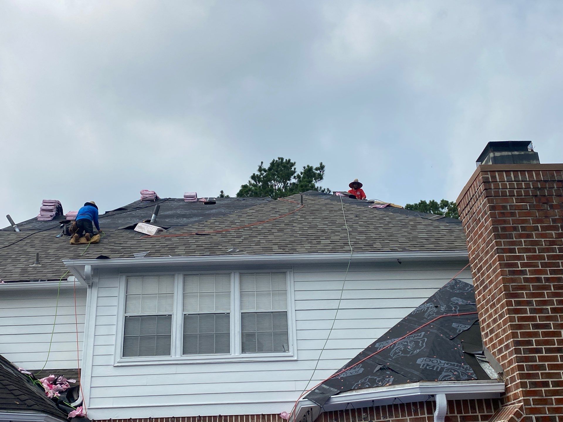 Residential Roofing Repair using Owen's Corning Duration (Lifetime) Shingles by Roof Repair Company