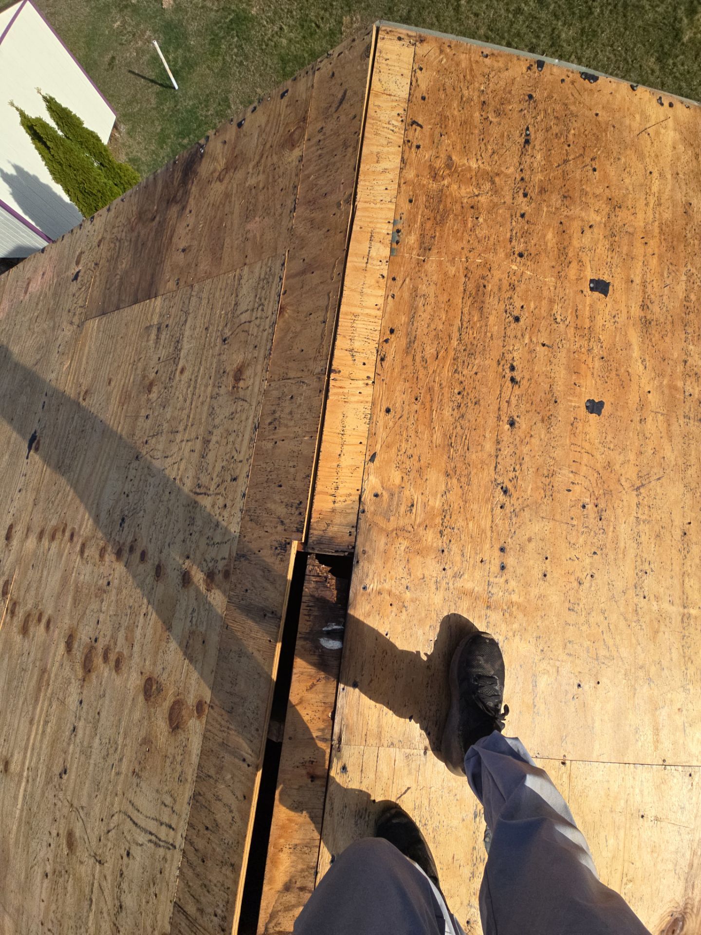 Residential Roofing Installation using GAF Timberline HDZ Pewter Gray by Rainstoppers Roofing