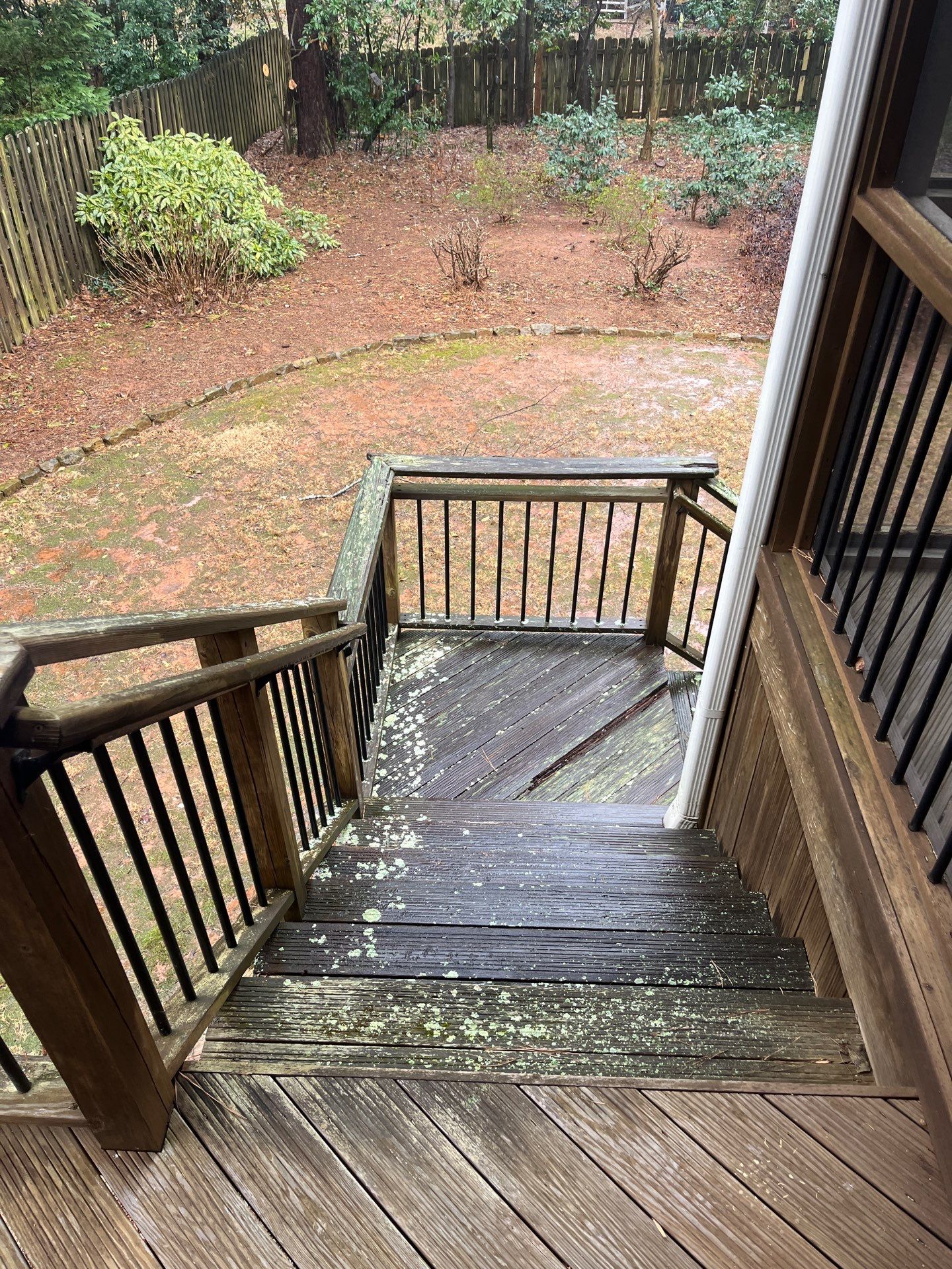 Wood Deck Build in Roswell, GA by Nelson Exteriors 