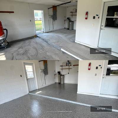 New Garage Floor Coating in Clearwater, FL