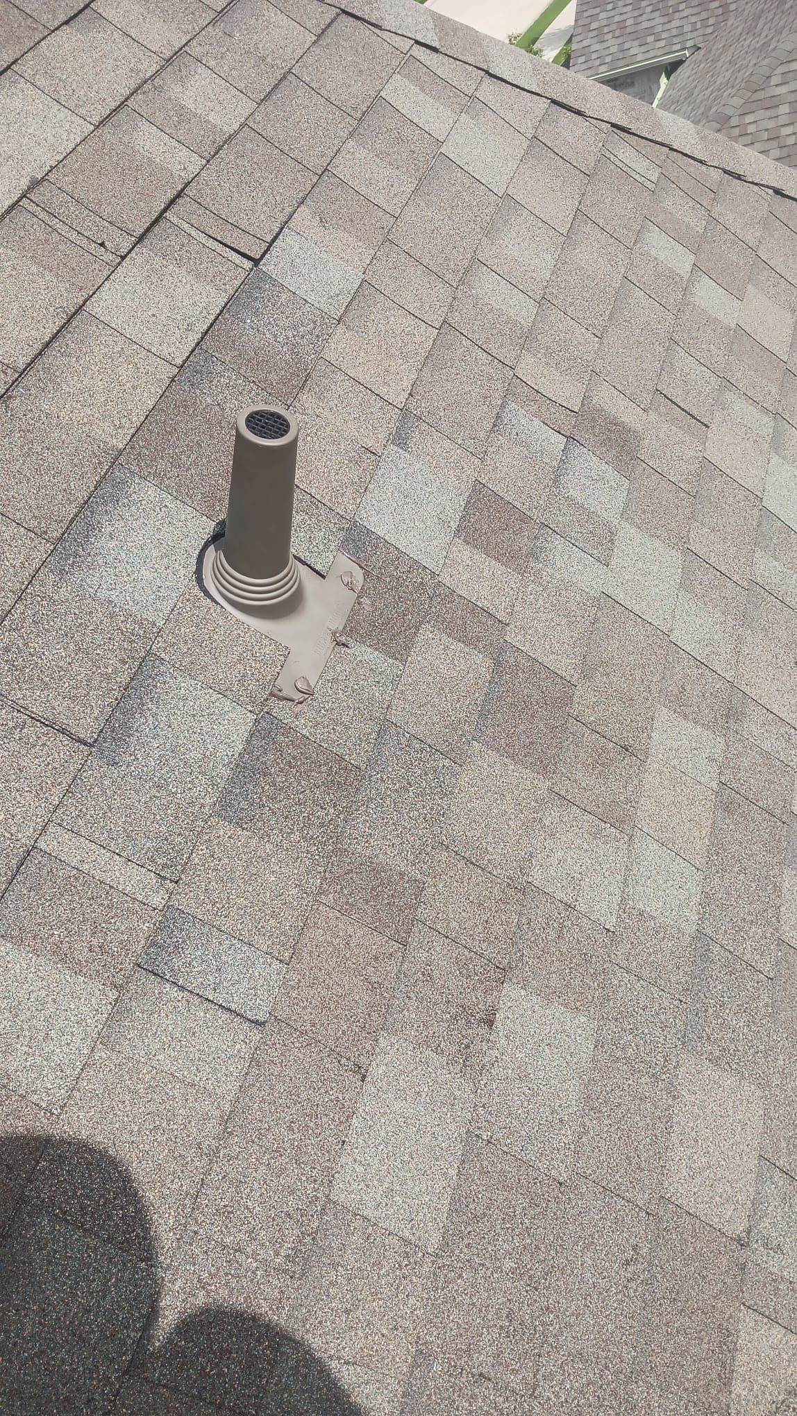 Hail Damage using Owen's Corning Duration (Lifetime) Shingles by Roof Repair Services LLC