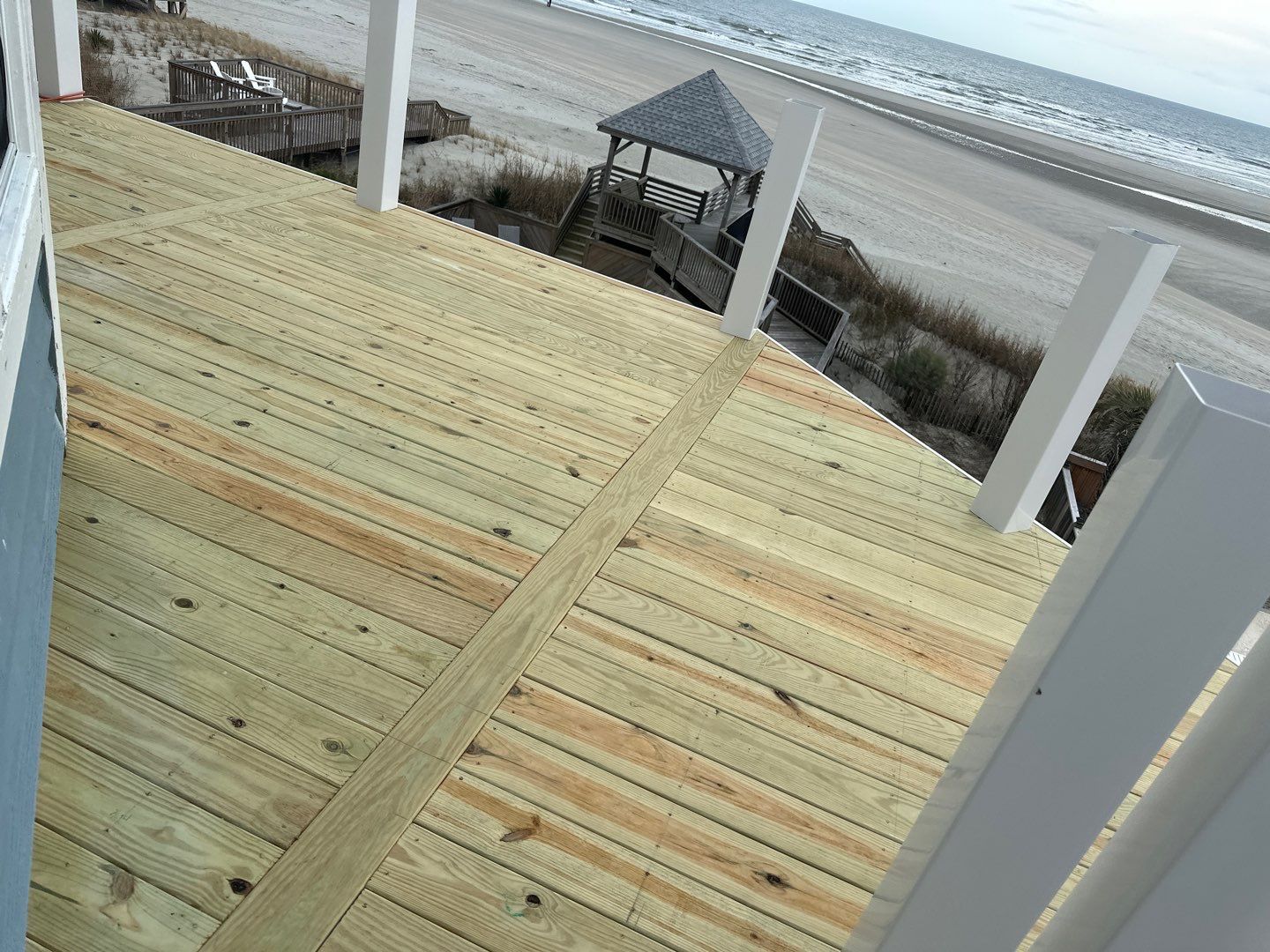Weathered Deck using Wood Sealant by DuraSeal