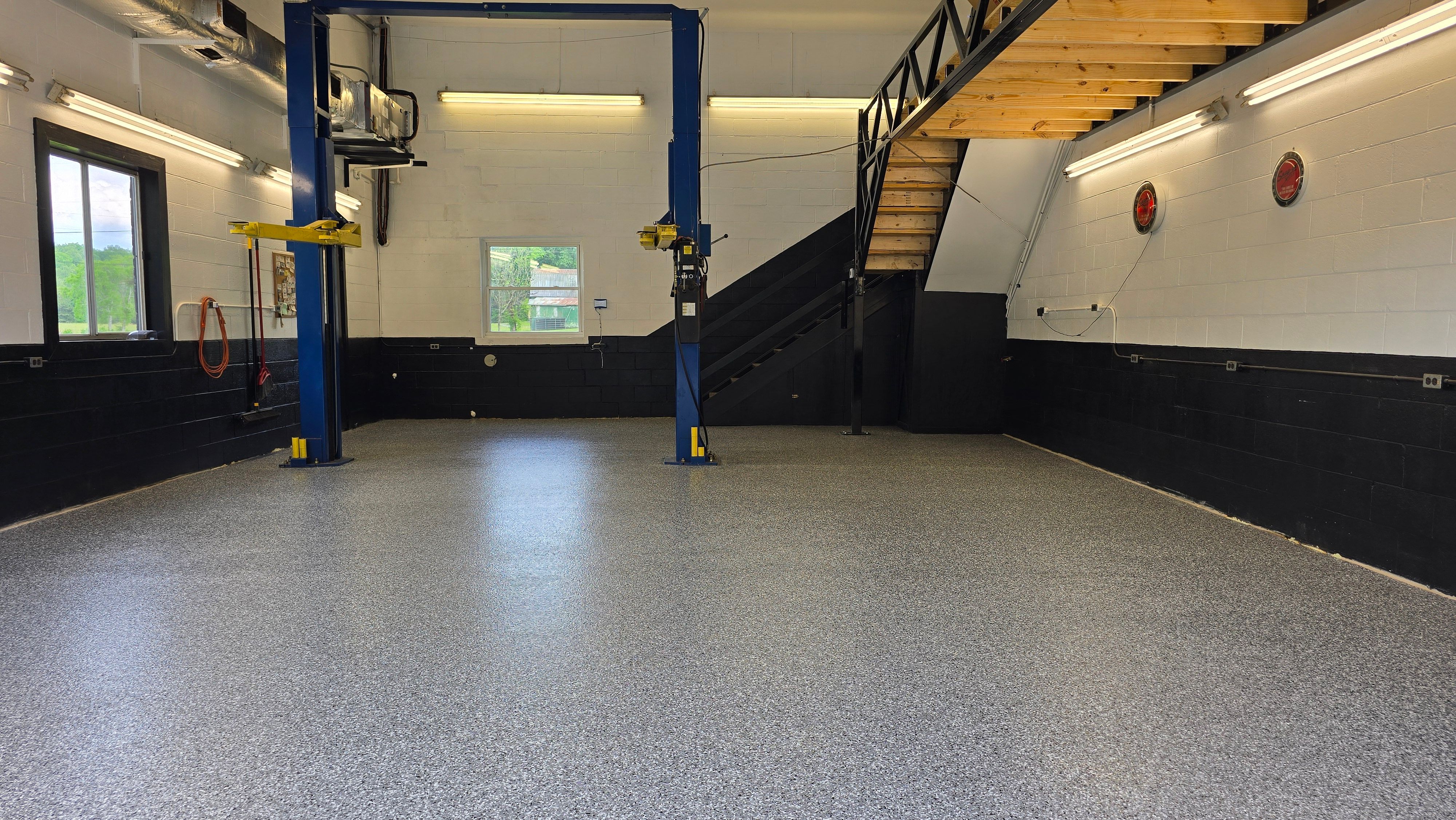 Garage using Wombat by Elite Floor Solutions