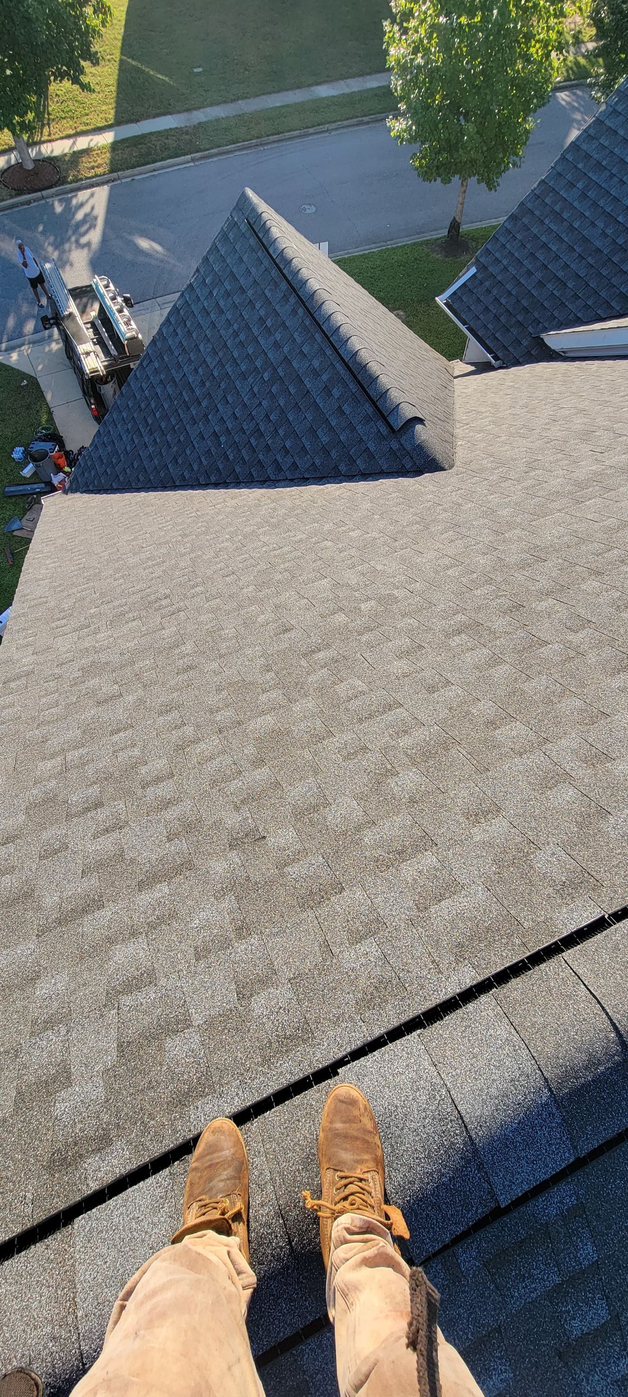 Roof Installation using GAF Timberline HDZ by ExteriorPros