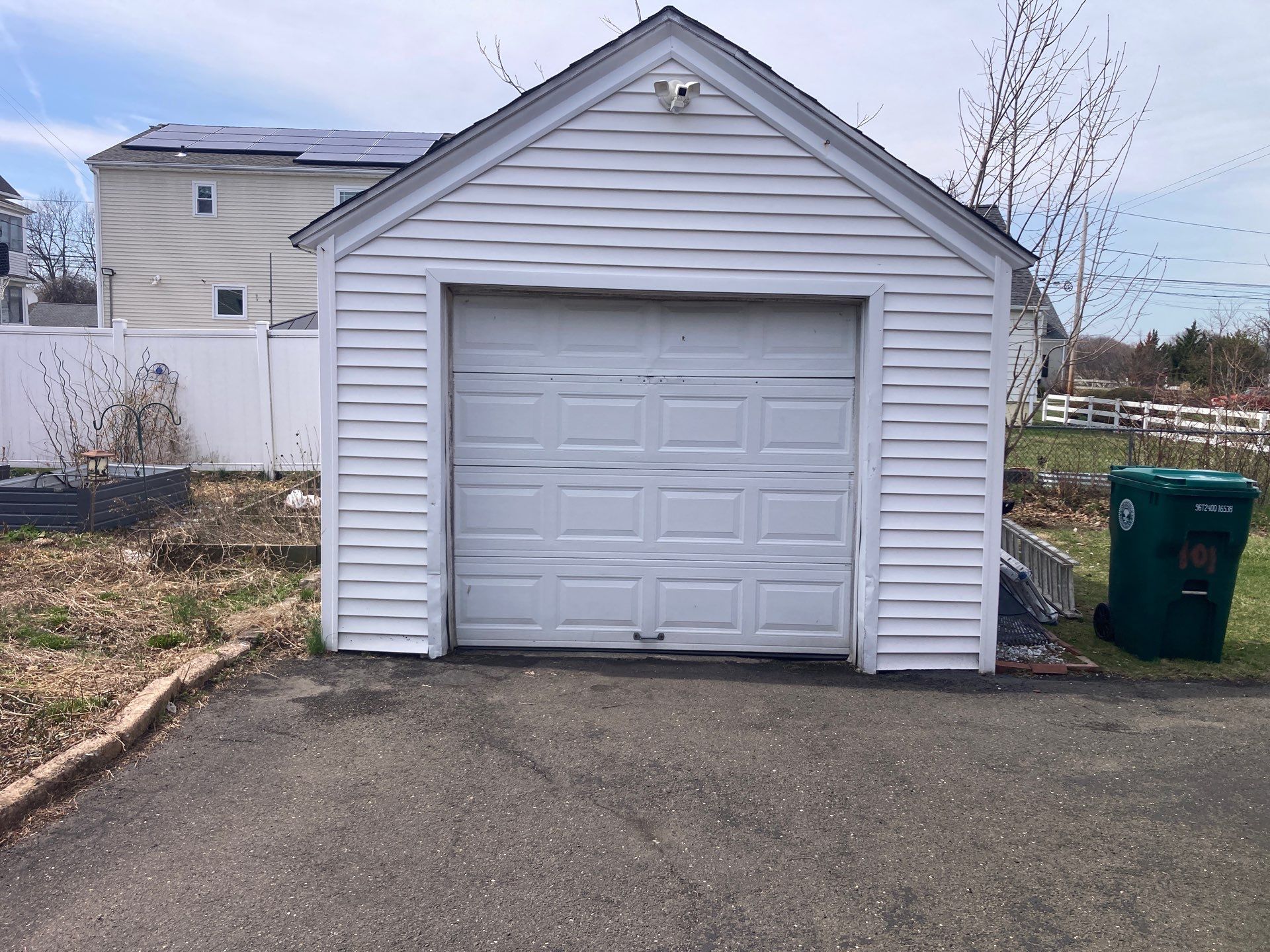 Garage Door Installation using Amarr Lincoln garage door by DiGiorgi Roofing and Siding Inc