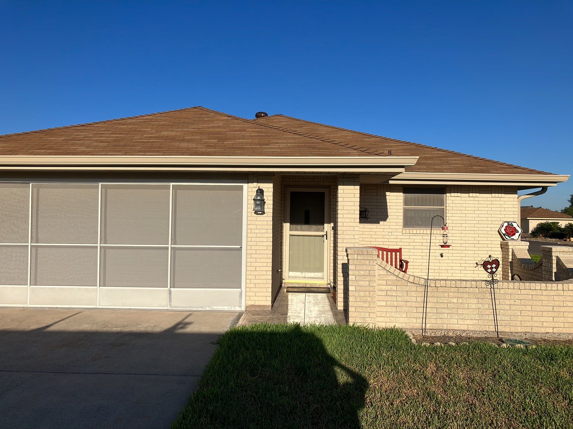 3 Tab Shingle Roof using Owens Corning Supreme by Bison Roofing