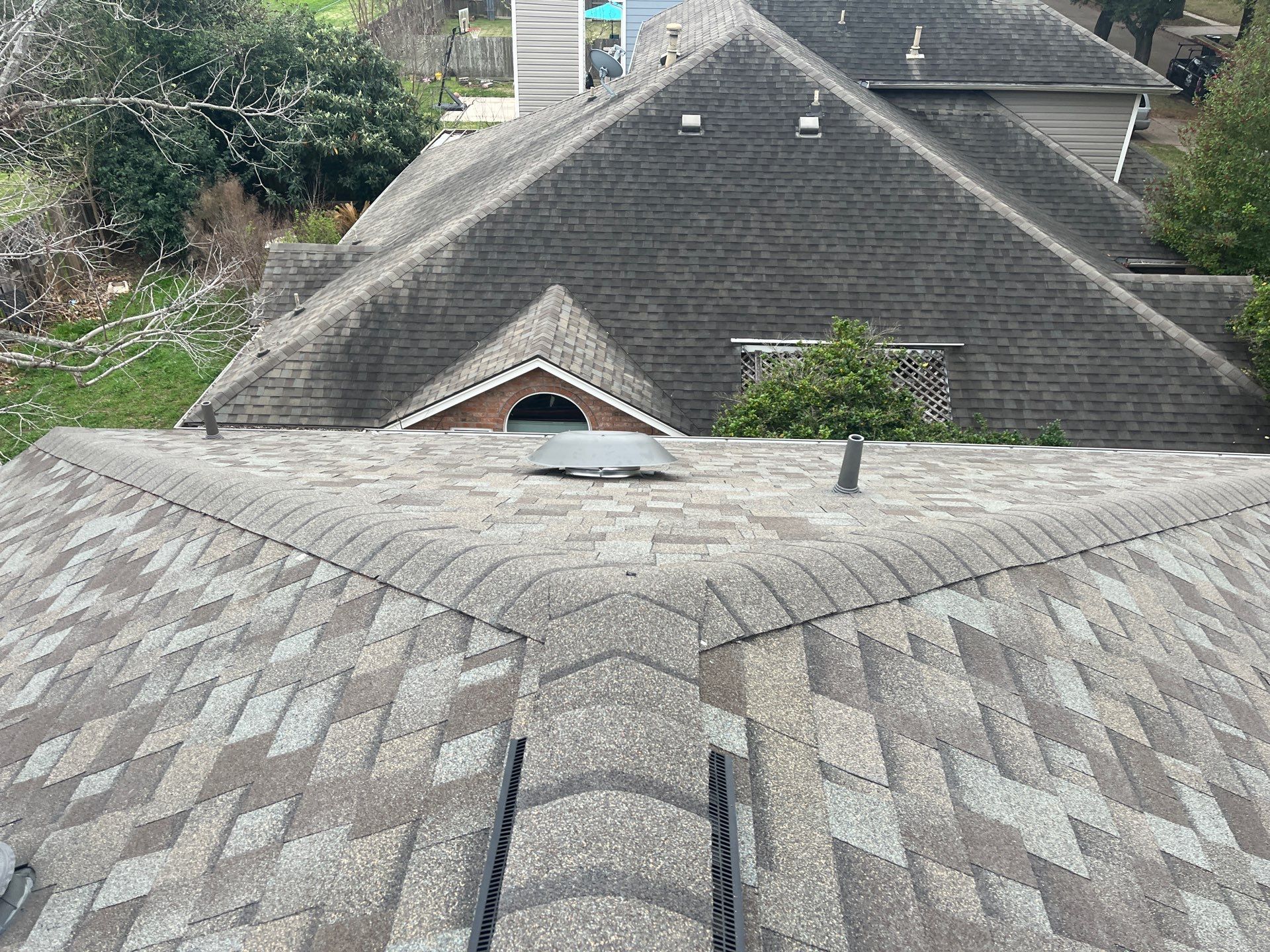 Residential Roofing Installation using Owen's Corning Duration (Lifetime) Shingles by Roof Repair Company