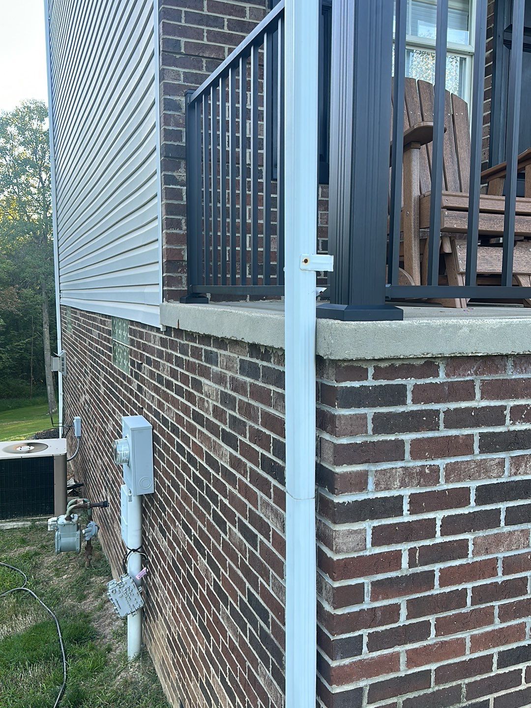 Porch + Garage Project in Weirton by Floors in a Day, Inc