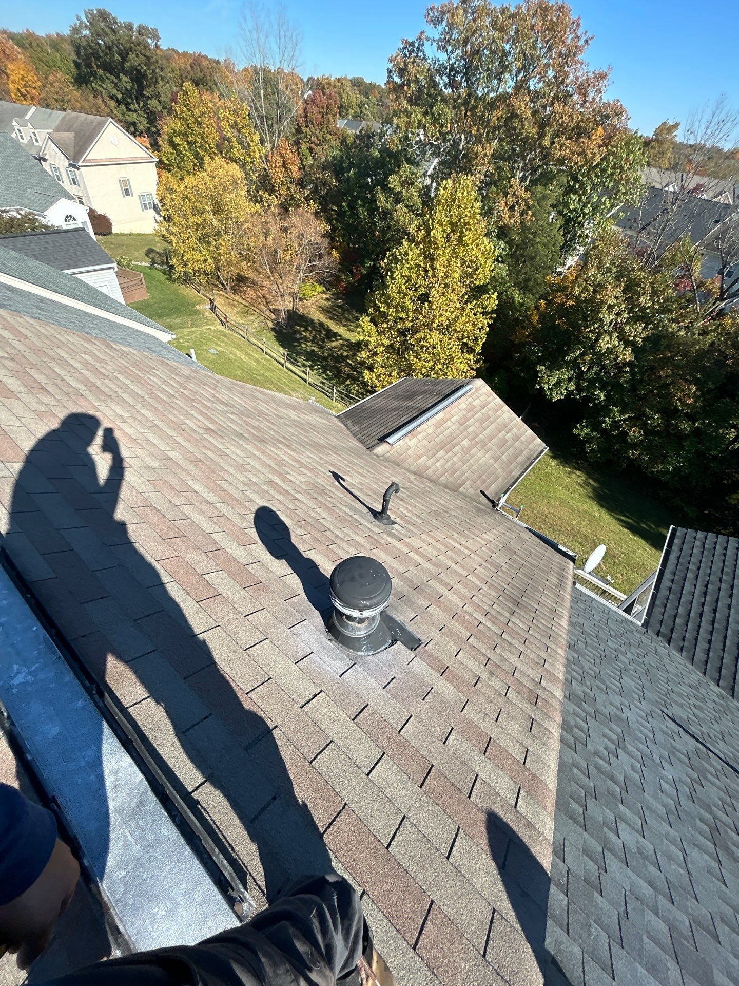 Bristow: Residential Roof Replacement with CertainTeed Landmark Pro in Max Def Colonial Slate by RM Banning, Inc.