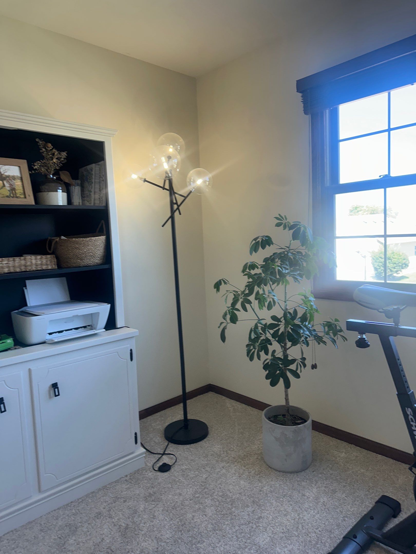 Home Office Interior Painting and Wall Repair in Lincoln by CompanyCam Sales Demo