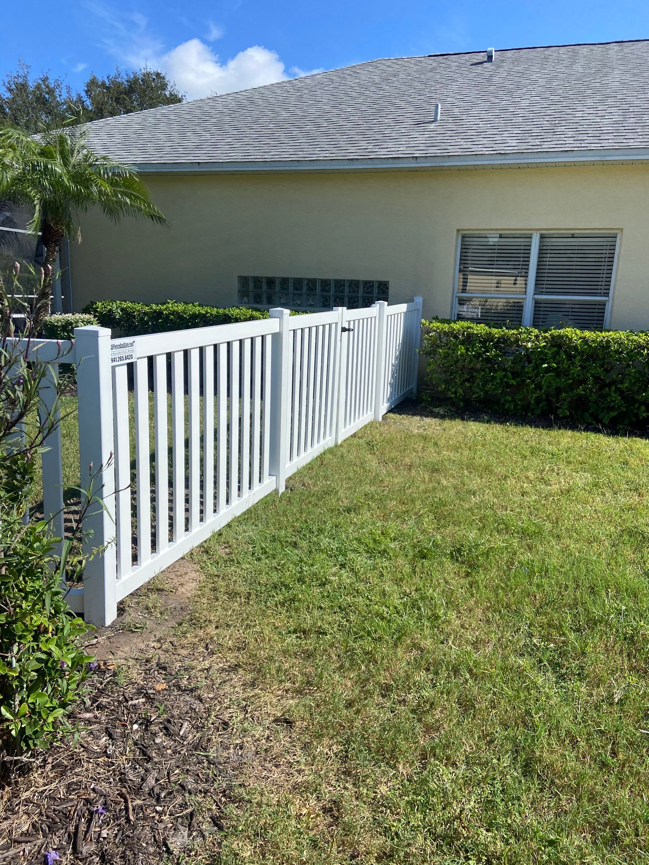 Vinyl Picket Fence Installation using Vinyl Picket Fence by Asap fence and gates, LLC