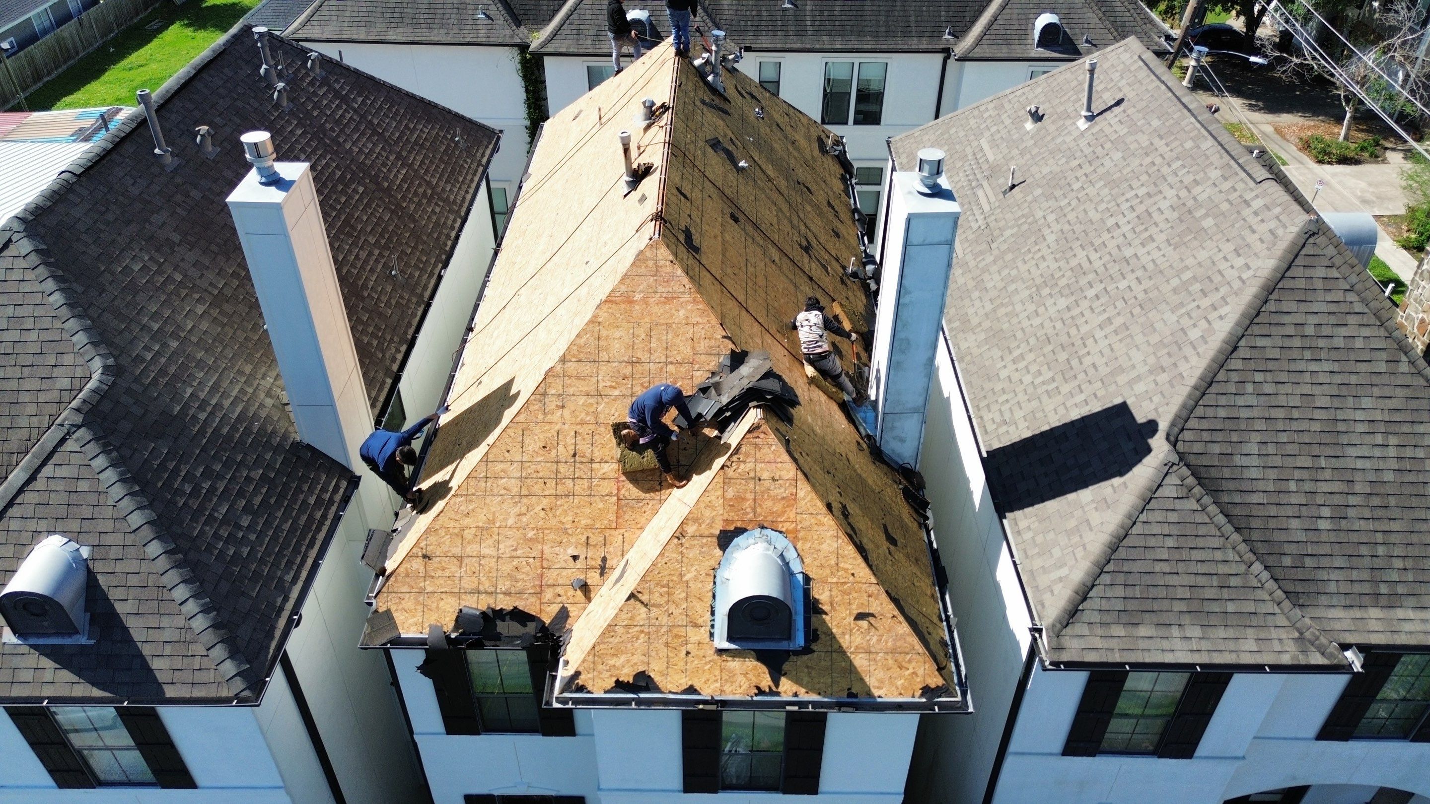 Roof Replacement using IKO Nordic in the Heights! by Core Four Roofing