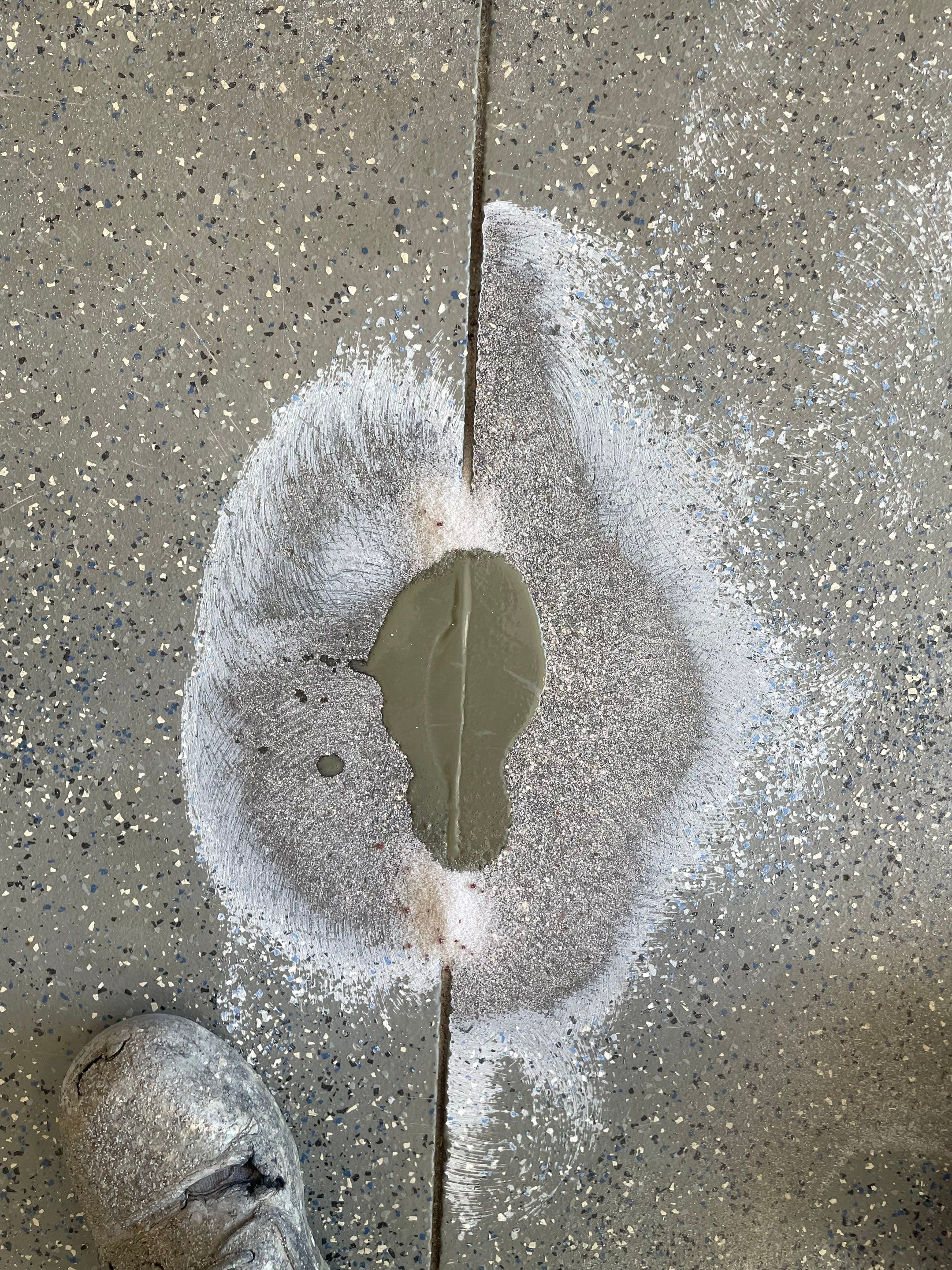 Residential Garage Floor Coating in Sioux Falls by Select Painting, Coatings & Garage Cabinets