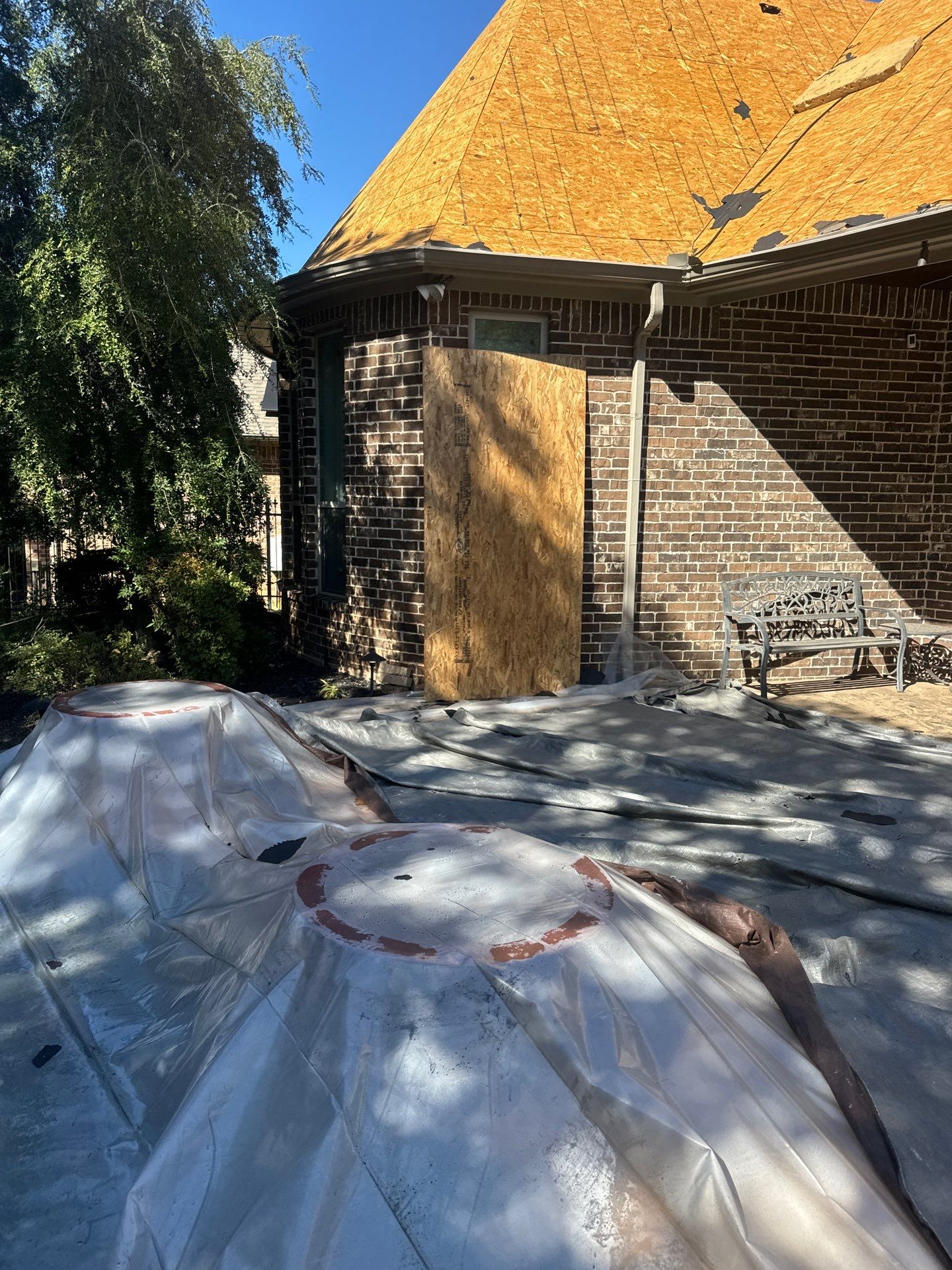 Project in Colleyville by Lonestar Roofing and Restoration LLC.
