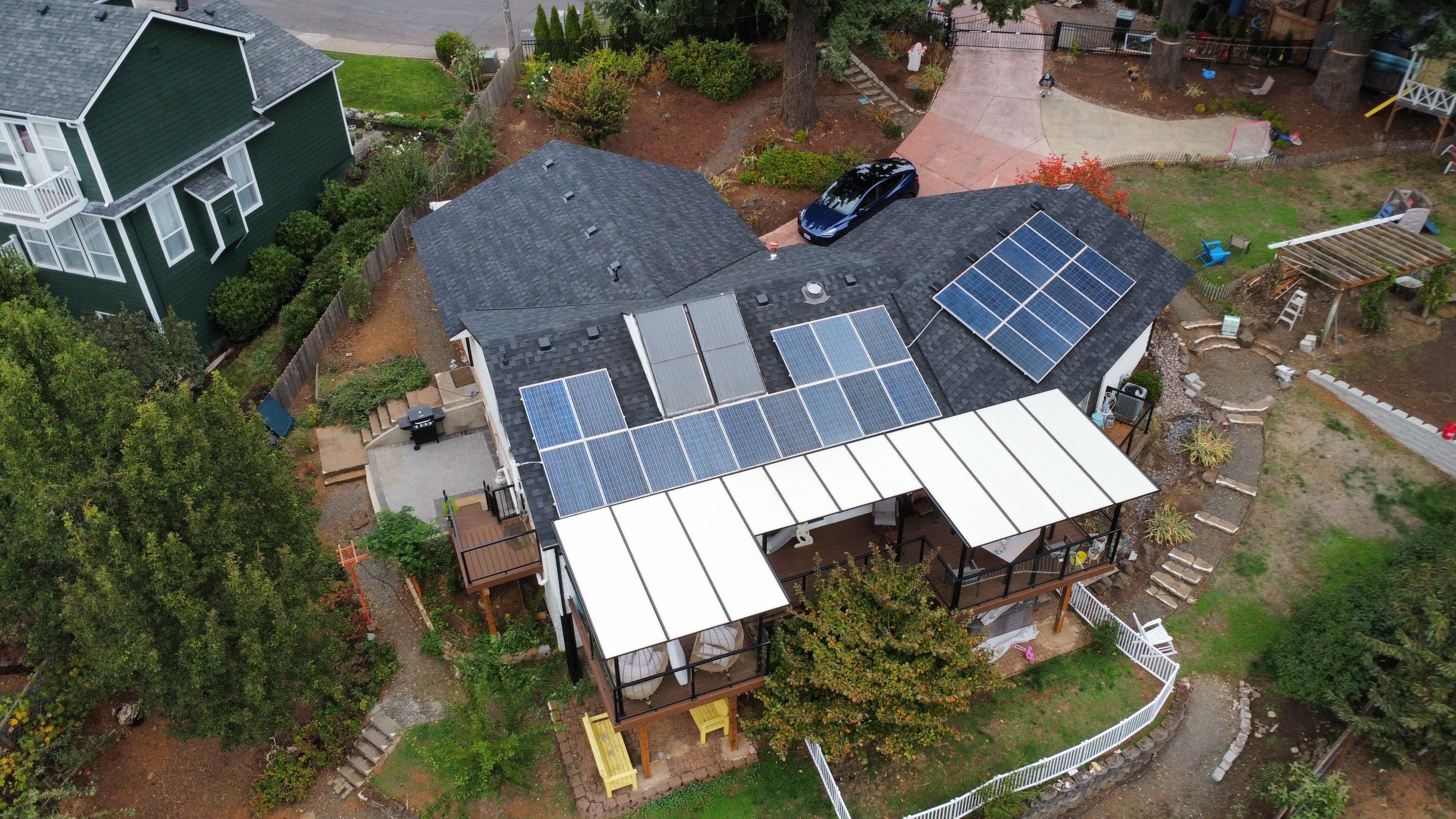 Granite Black Residential Roof Replacement by Orezona Building & Roofing Company, Inc.