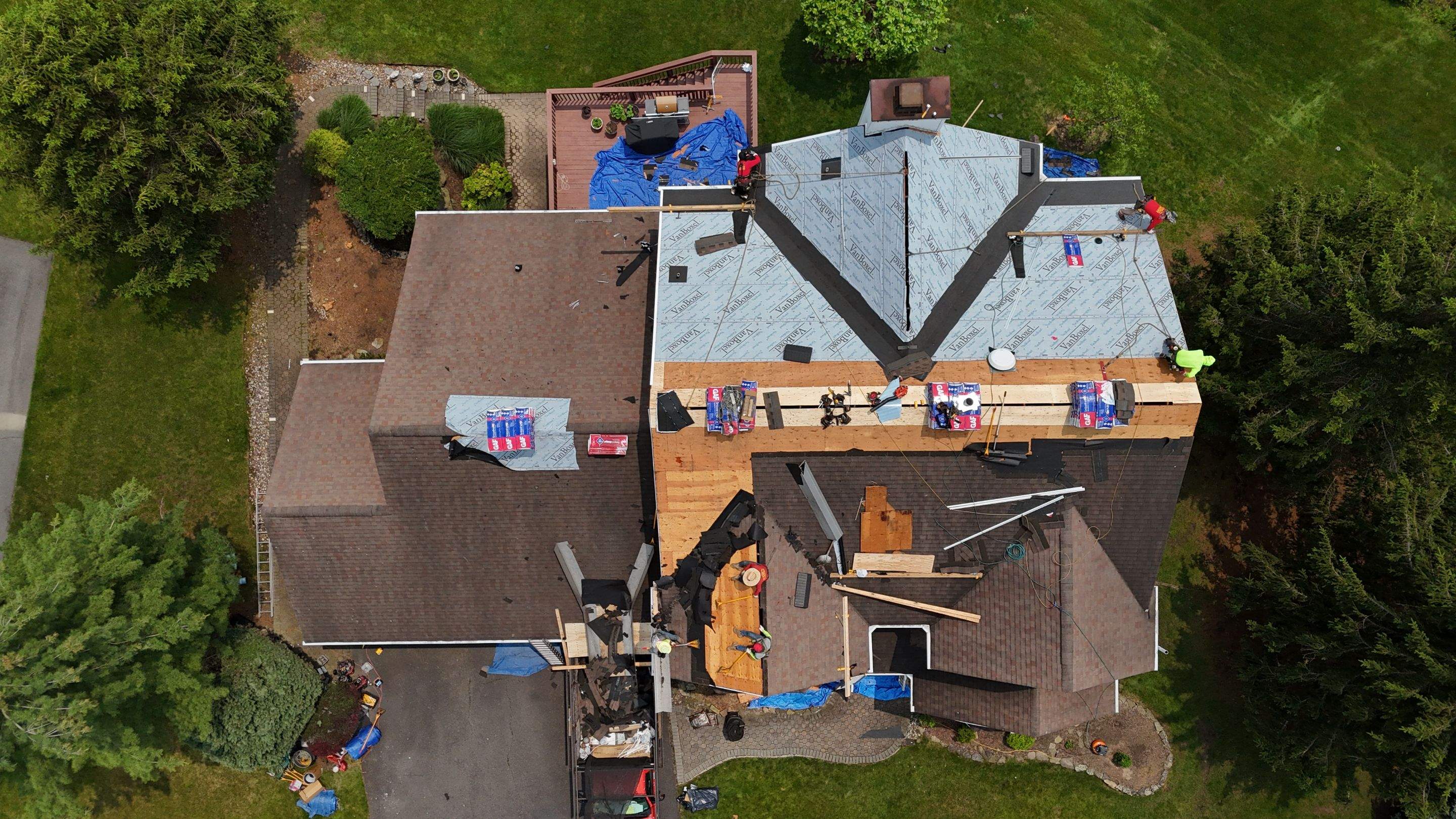 Roof Project in Wayne, NJ. by All State Home Improvement Inc.