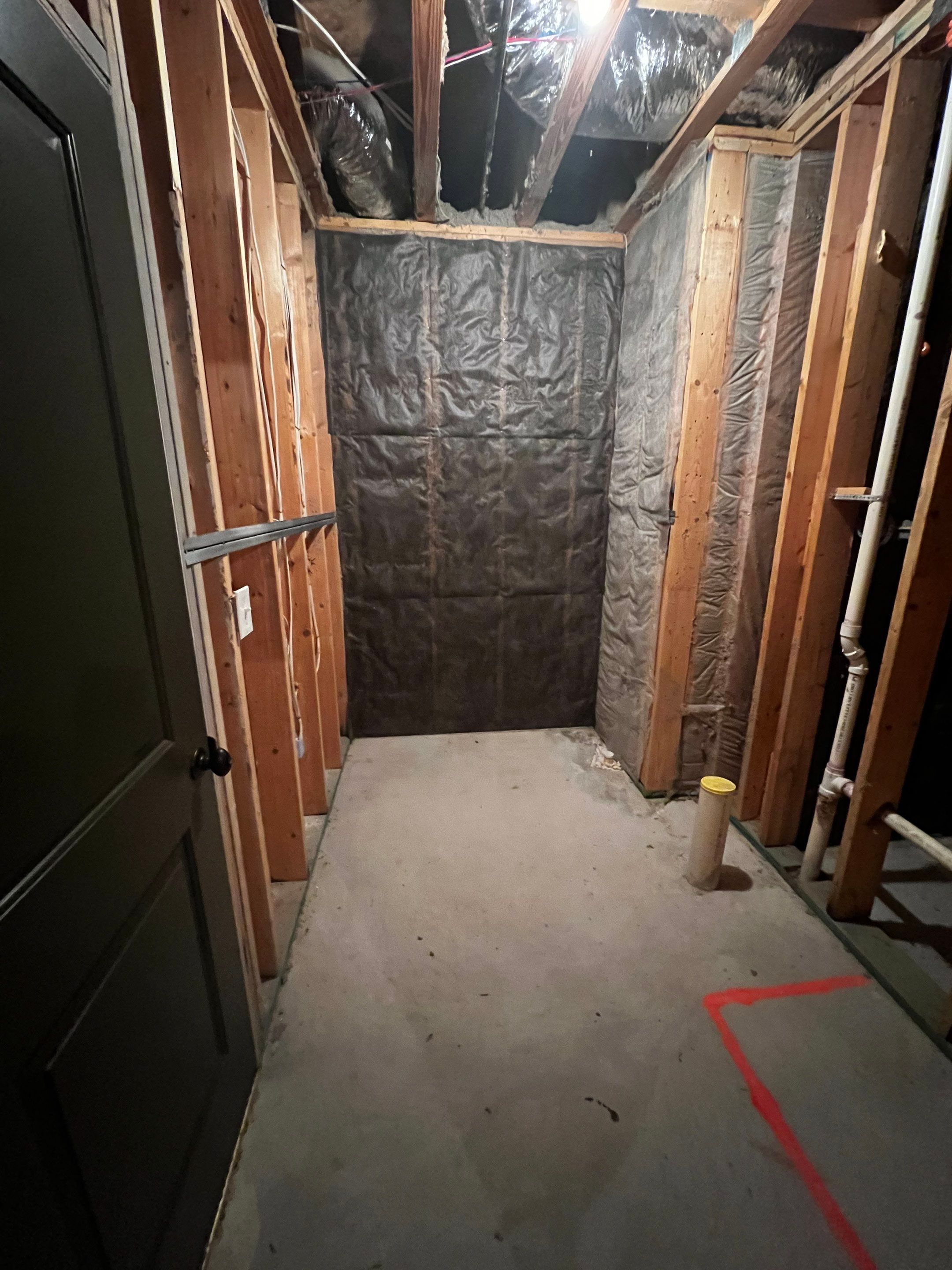 Basement Remodeling With New Bathroom and Luxury Vinyl Flooring by Swift Home Renovations