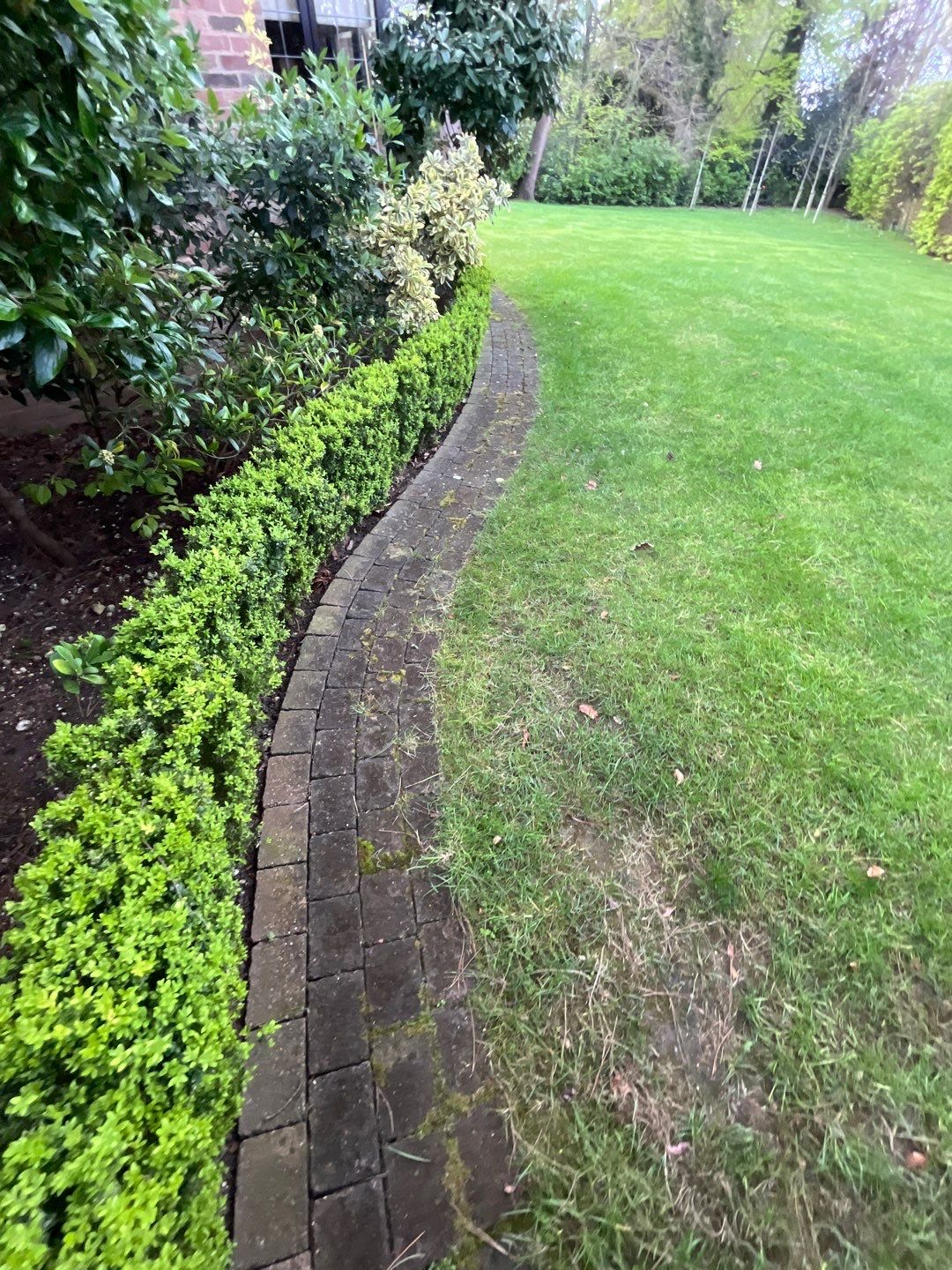 Driveway And Patio Clean using honda 21 ltr/min by Ges Exterior Cleaning ltd
