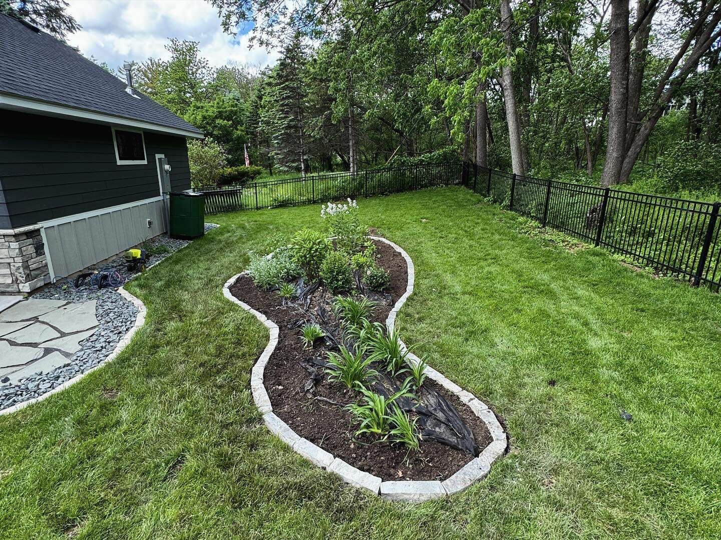 Edging Installation by Sota landscaping