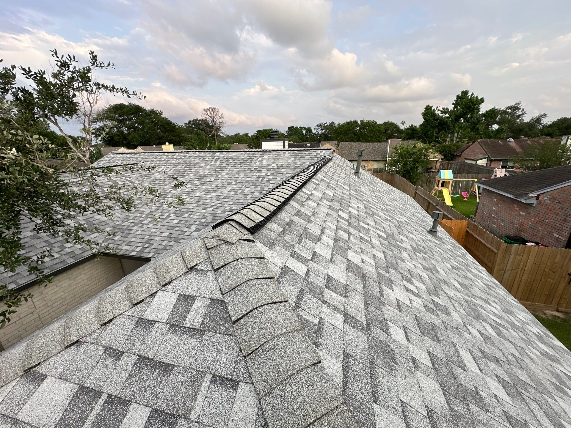 Project in Katy by Motion Roofing