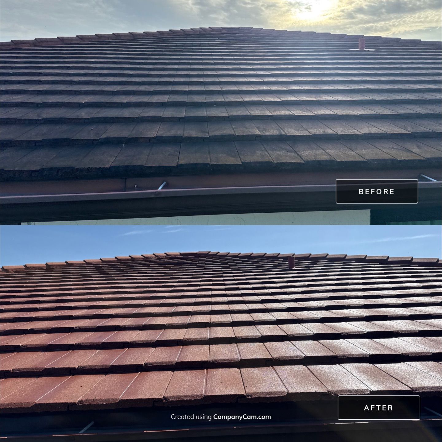 Tile Roof Cleaning & House Wash in Vivienda I – Bradenton, FL by Sunshine AquaWash