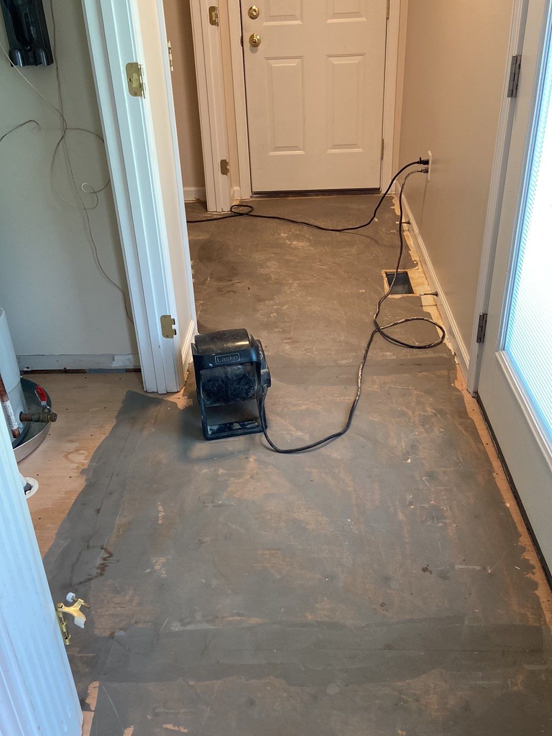 Mitigation and Repairs after a Water Heater Leak by ANR Restoration