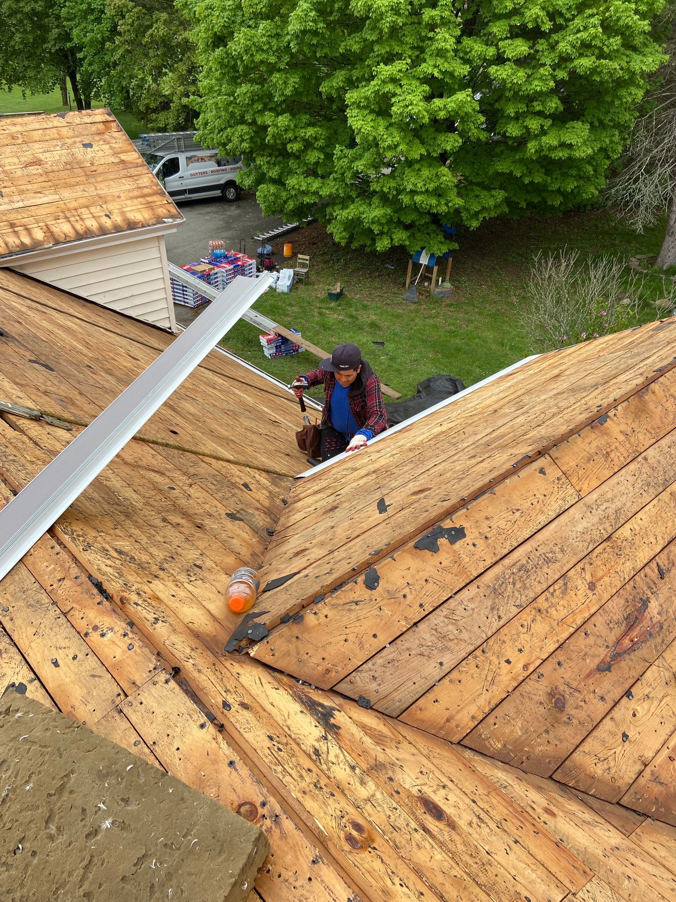 Residential Roofing Installation using GAF Timberline HDZ by Sensible Home Solutions