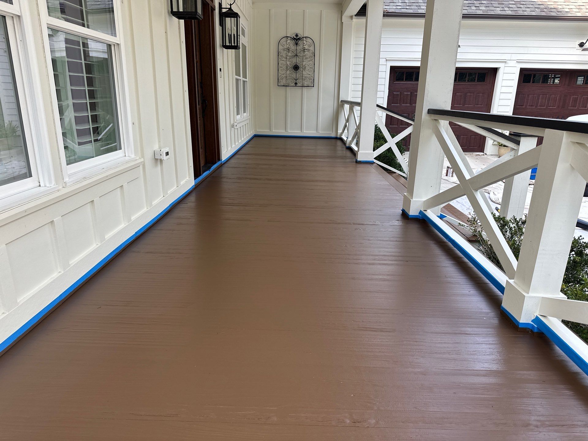 Coated deck using AcryFin by DuraSeal