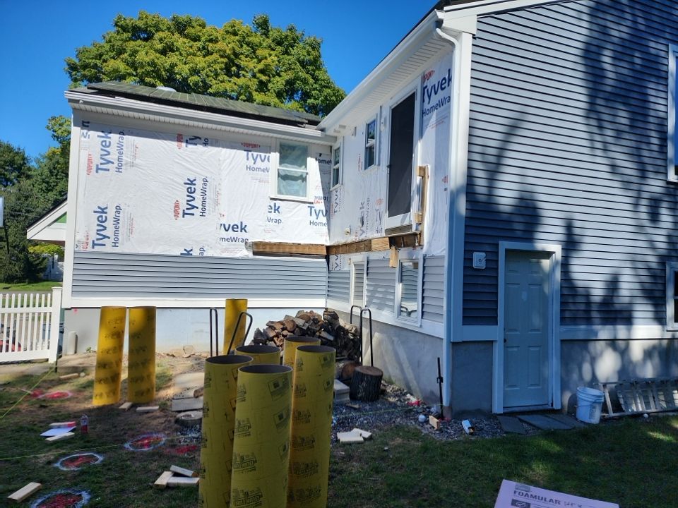 Complete exterior in Needham, MA by UBrothers Construction
