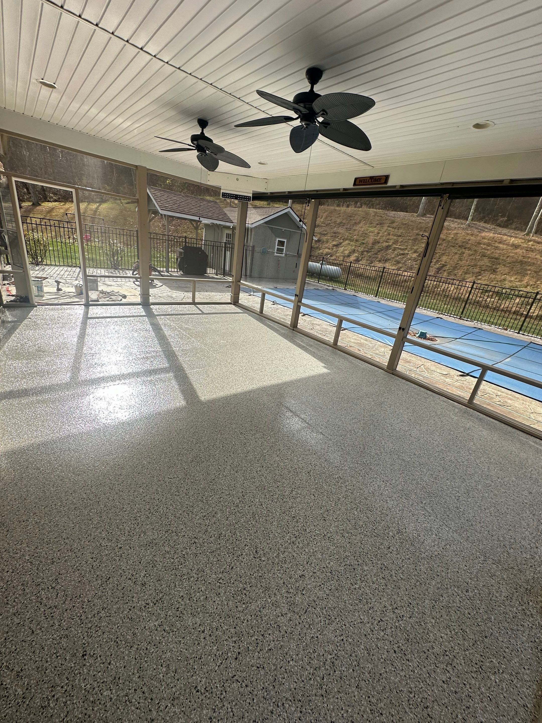 Buffalo Patio Project in Homer City by Floors in a Day, Inc