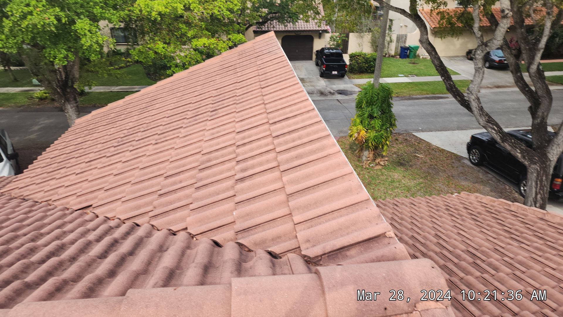 Clay Tile Roof Leak Repair and Sheathing Replacement in Hollywood by Aastro Roofing