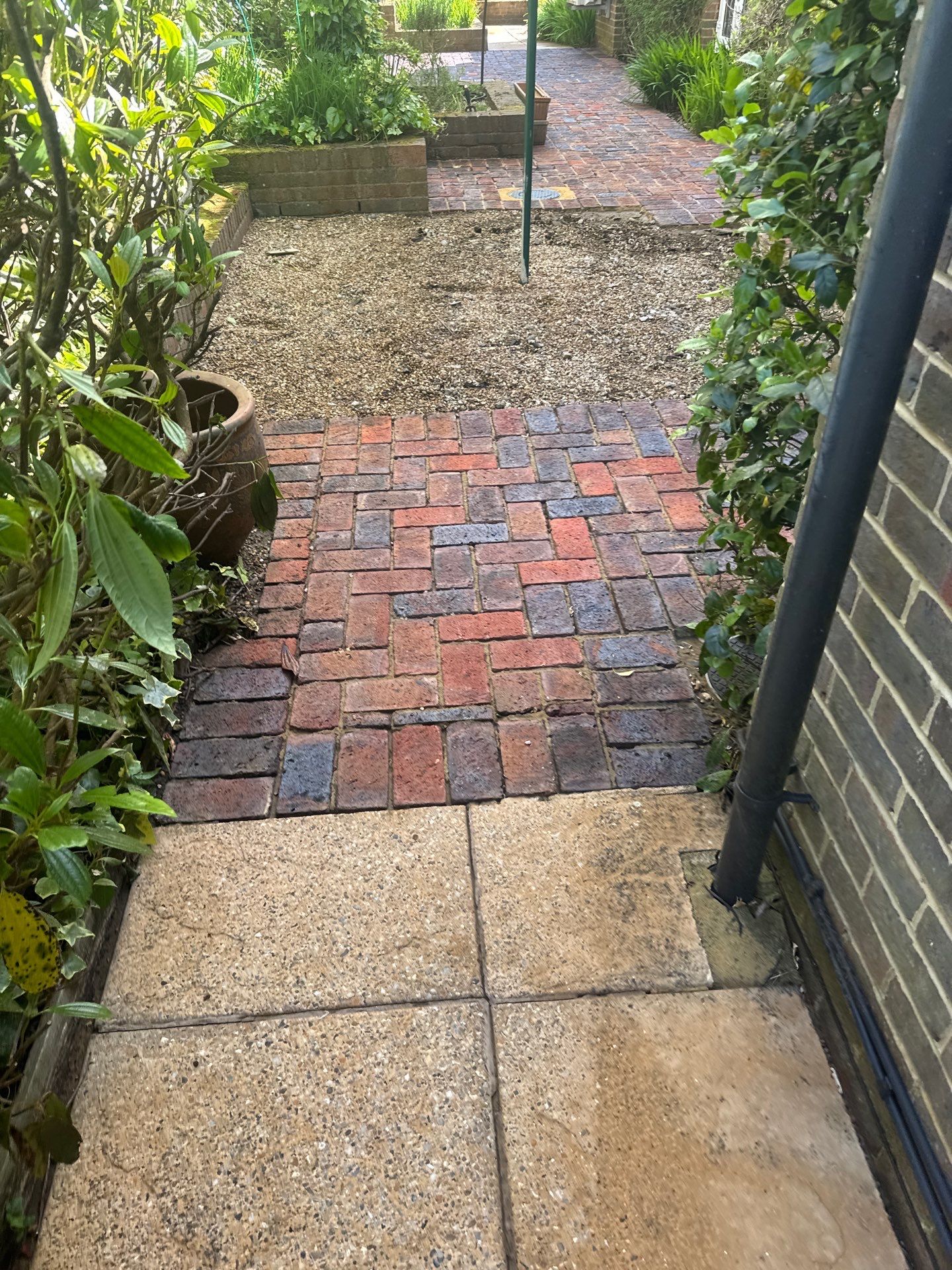 Patio Clean using 18inch Whirlaway FSC by Ges Exterior Cleaning ltd