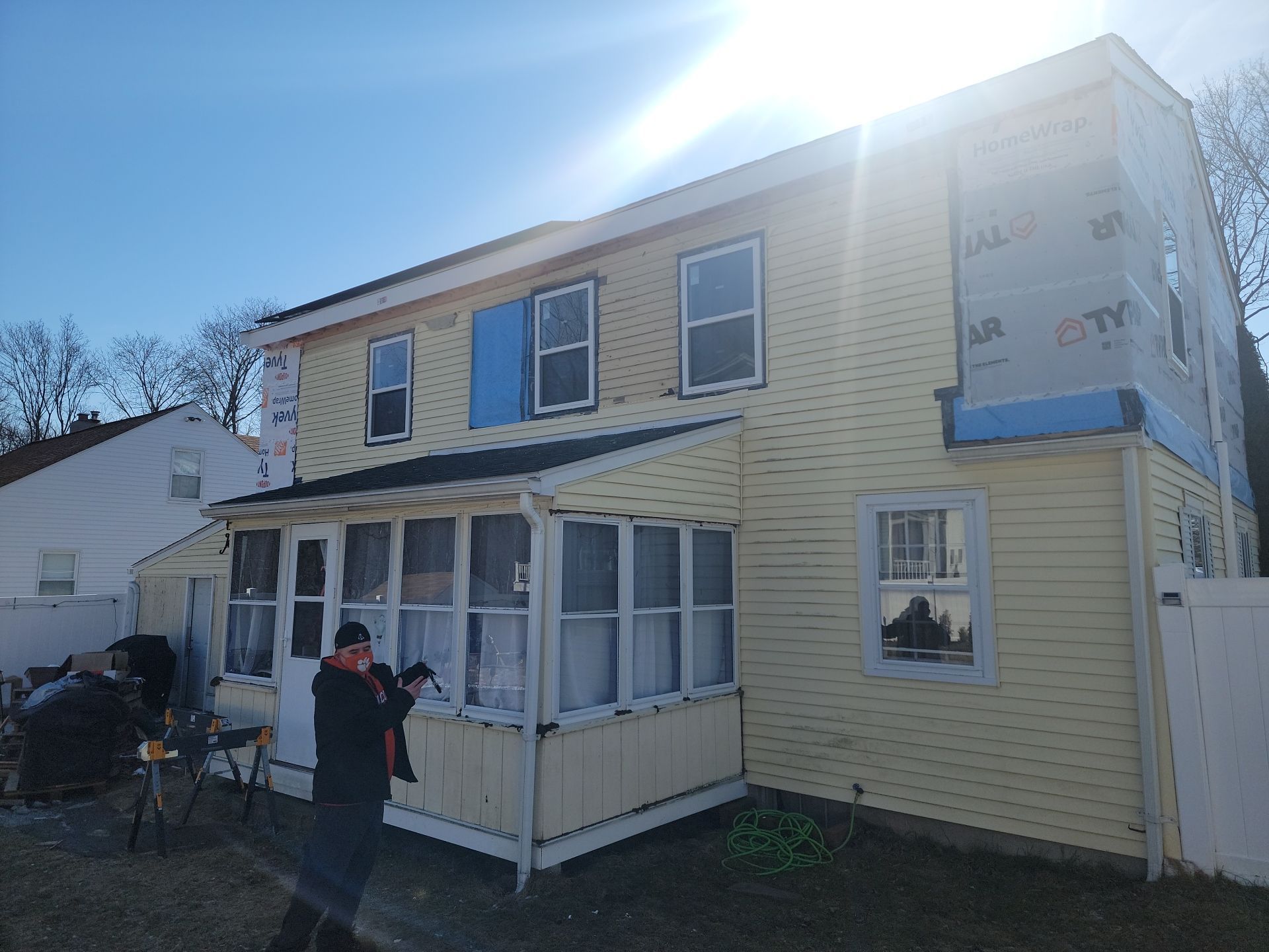 Siding Installation using James Hardie by UBrothers Construction