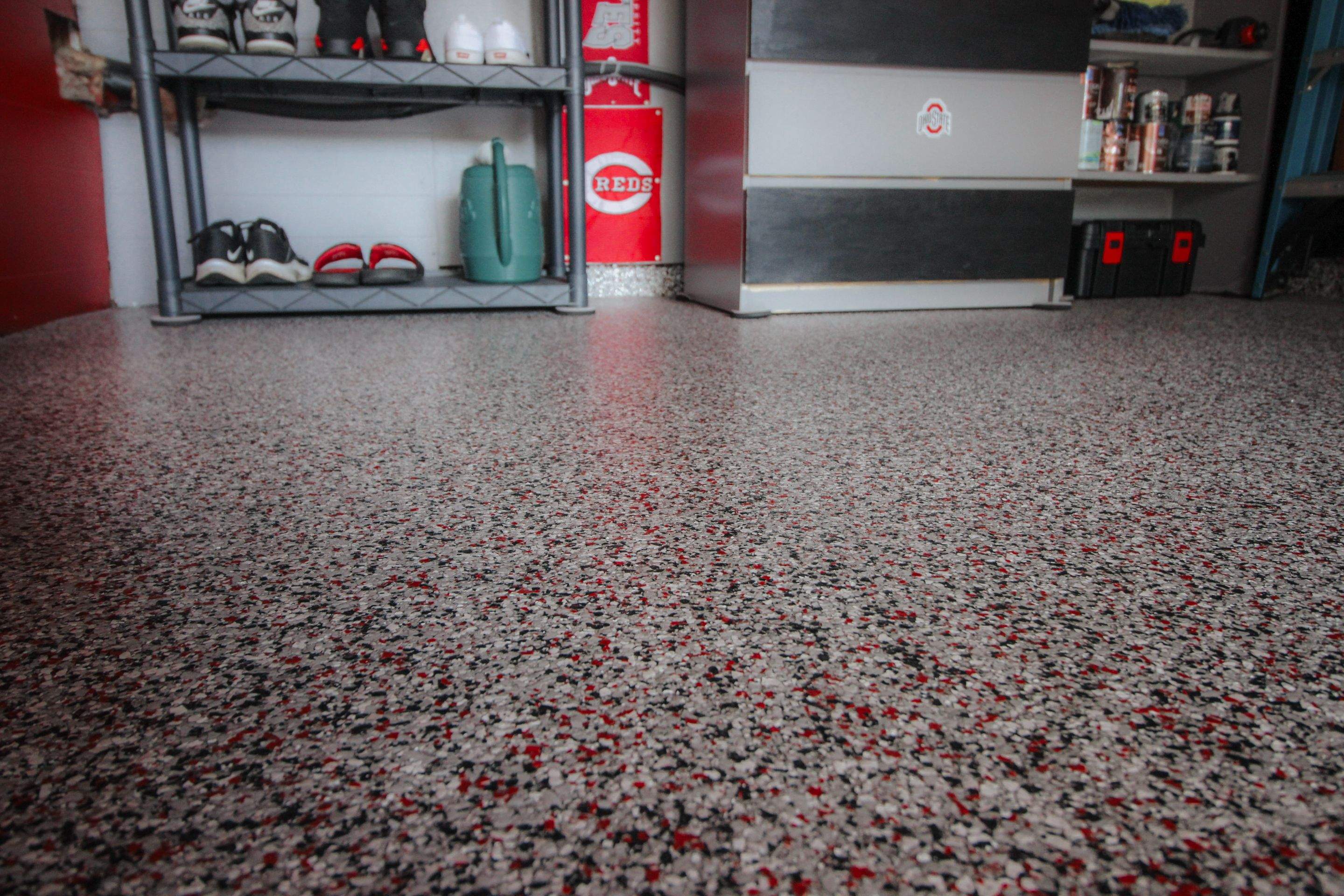Garage Floor using Buckeye by Your1DayFloor.com