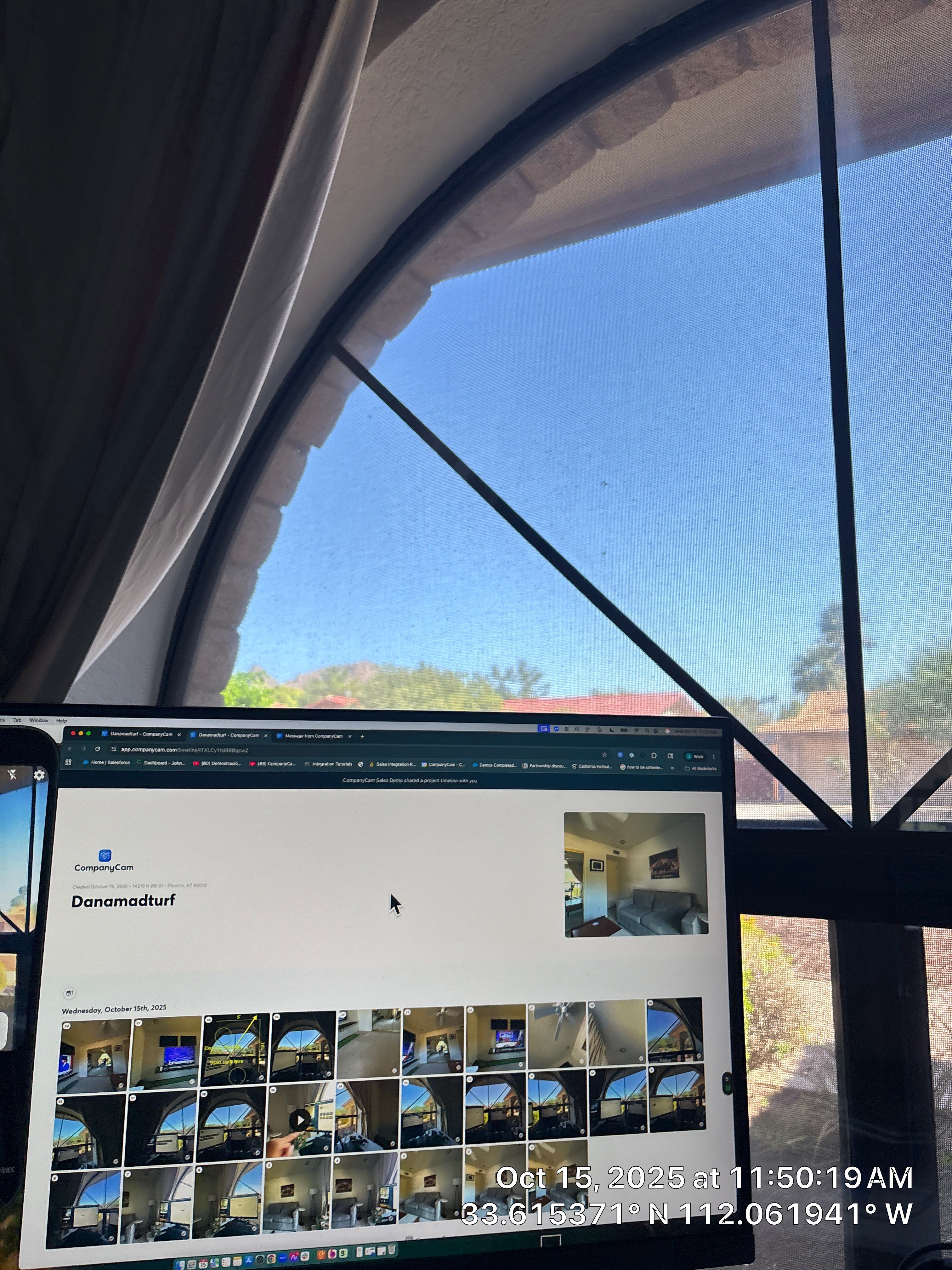 Turf Install by CompanyCam Sales Demo