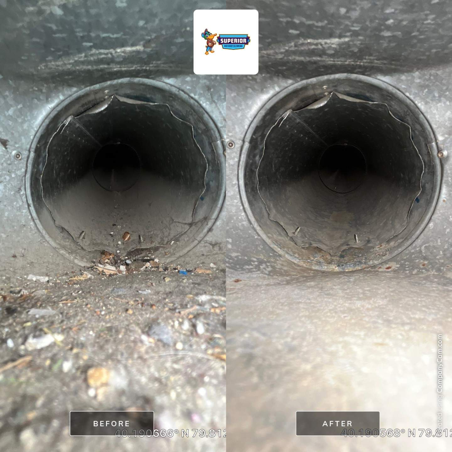 Air Duct Cleaning With a Vacuum Truck in Belle Vernon, PA by Superior Air Duct Cleaning