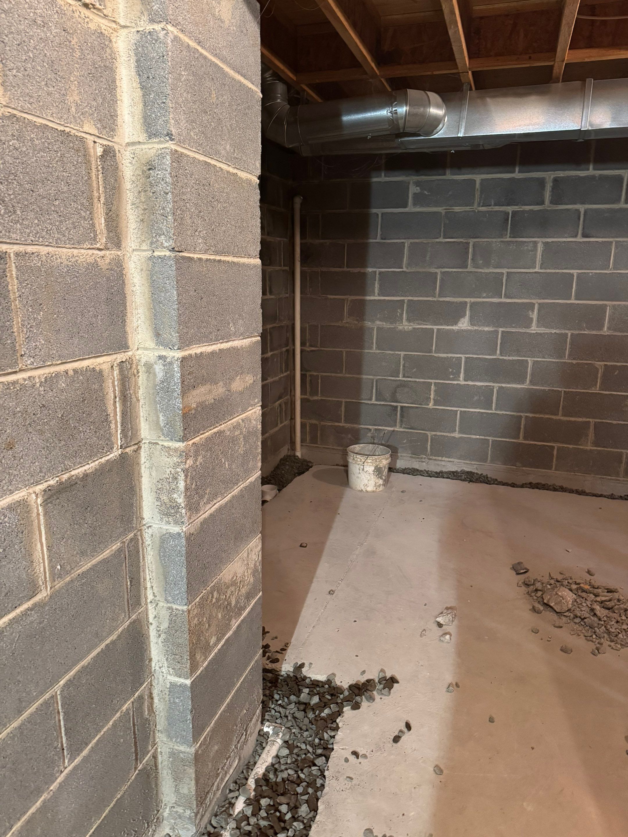 Interior French Drain West Orange, New Jersey by Pure Service Pro, LLC 
