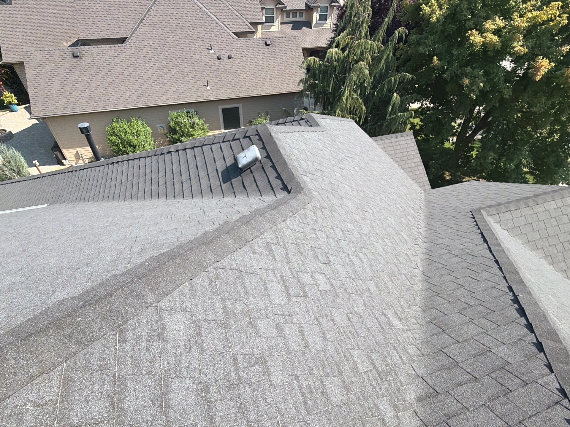 Residential Roof Replacement and Attic Structural Repair in Eagle by Olive Roofing