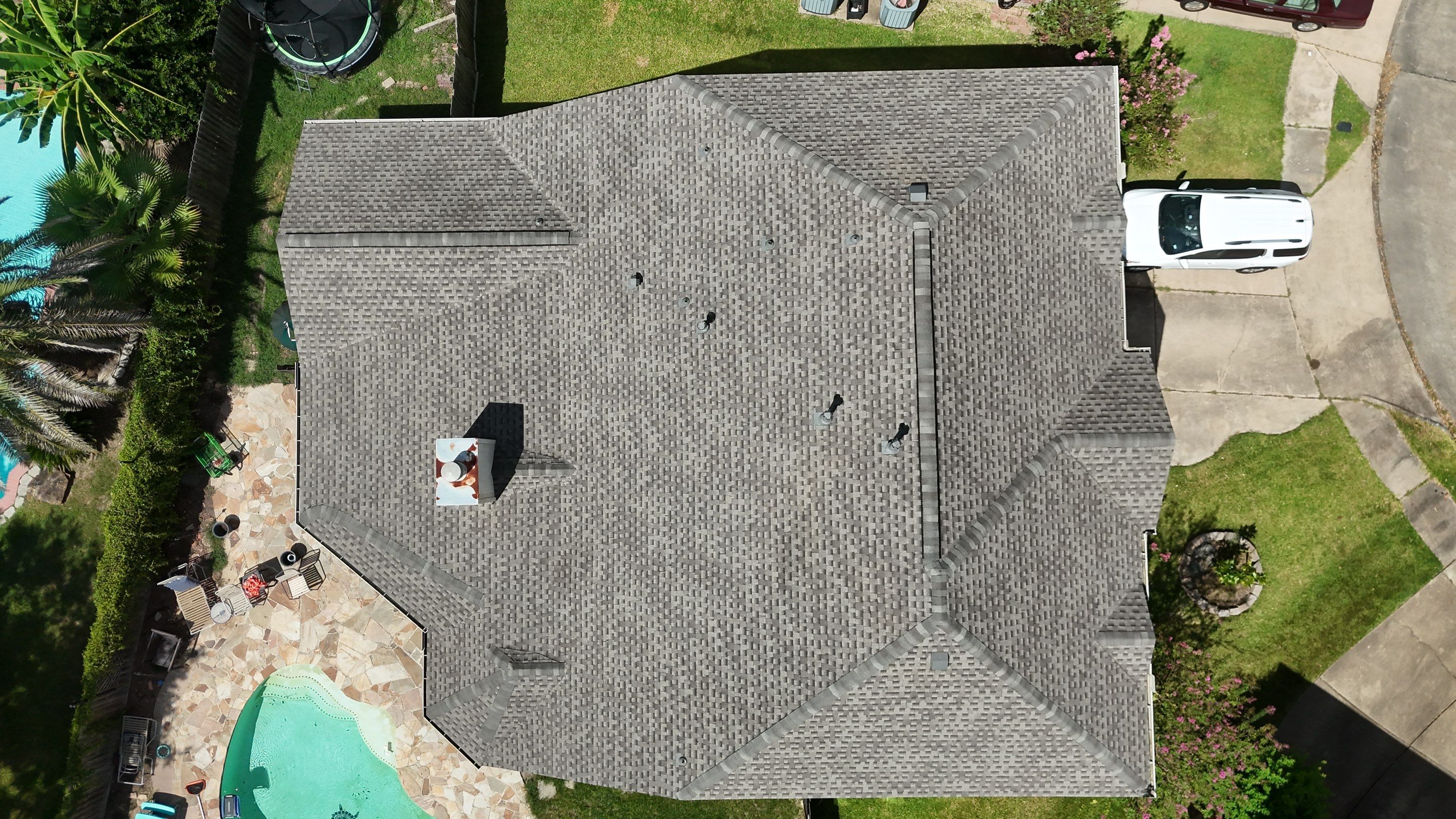 Roof Replacement for Two-Story Brick Home in Katy, TX by Onit Roofing LLC