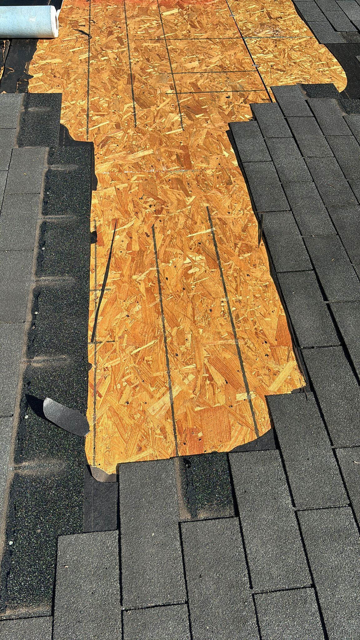 Hail Damage using Owen's Corning Duration (Lifetime) Shingles by Roof Repair Company