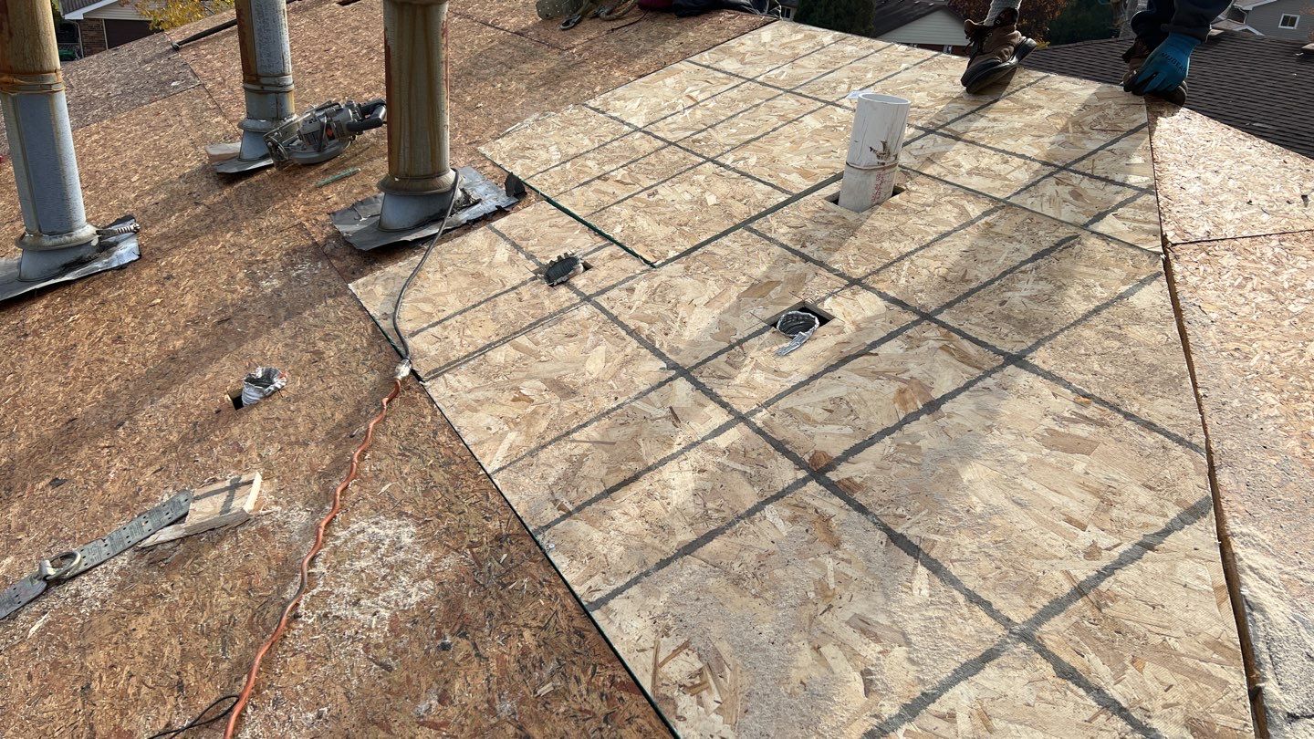 Multi-family unit roof replacement by Pro Home Services Inc